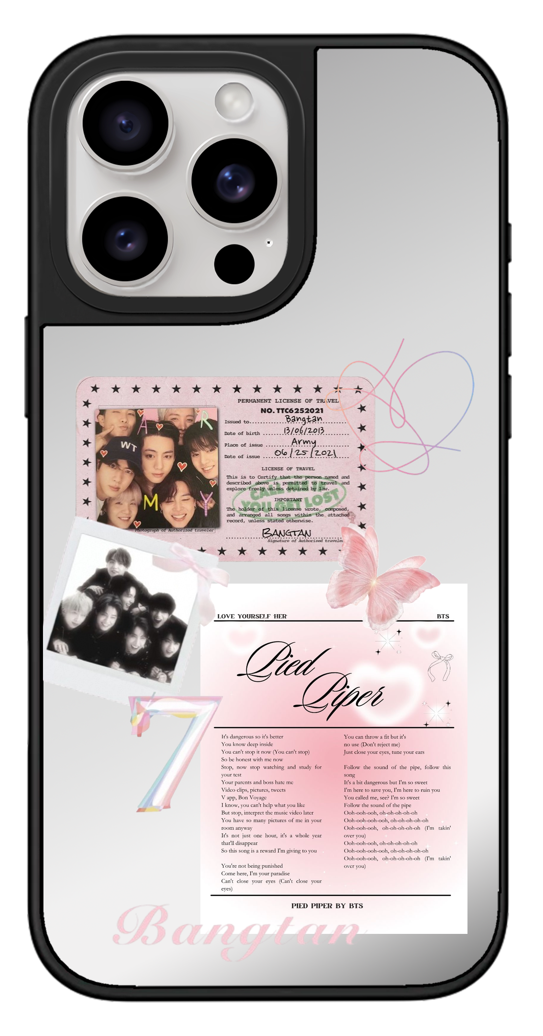 PixVoices rendered material preview - 2191 - Silver Mirror Case