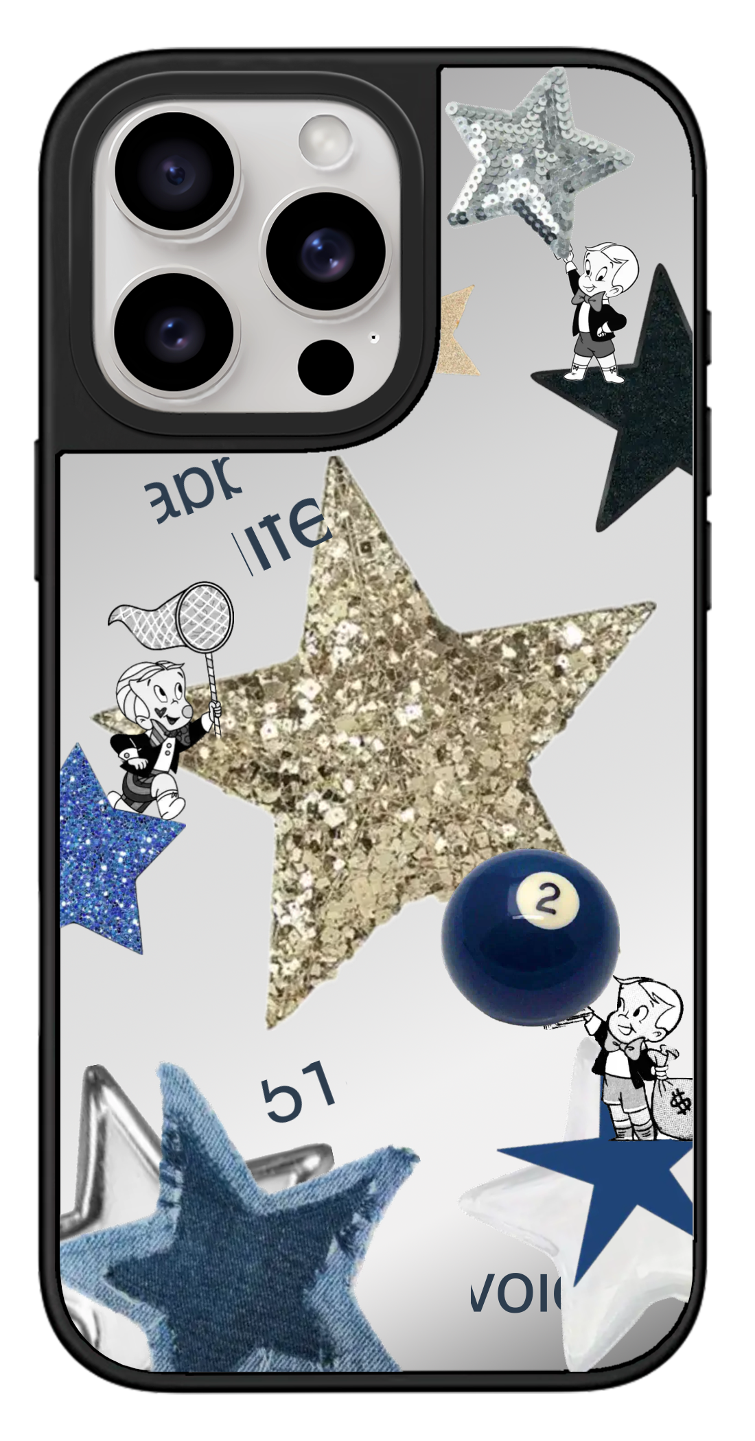 PixVoices rendered material preview - 2341 - Silver Mirror Case