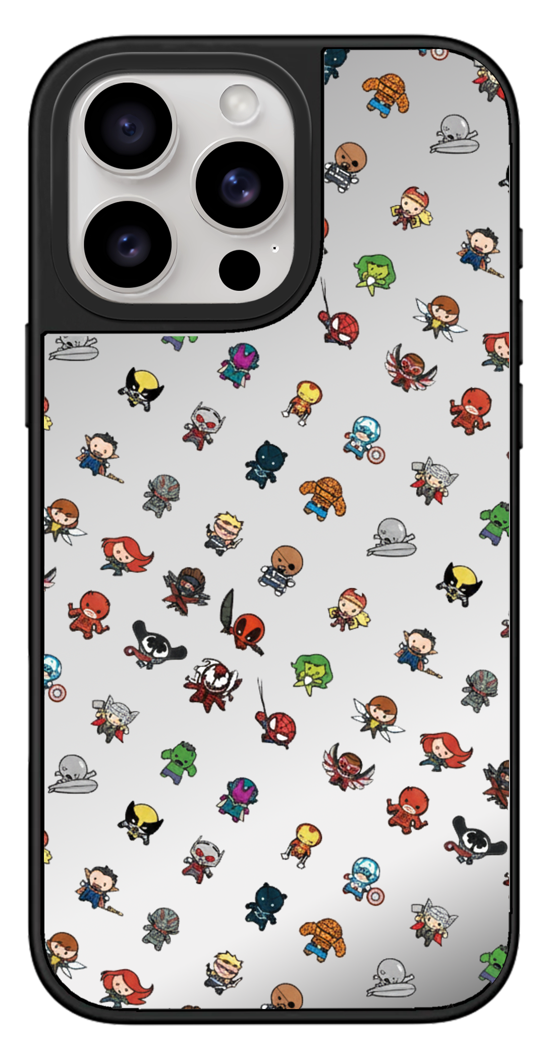 PixVoices rendered material preview - 3671 - Silver Mirror Case