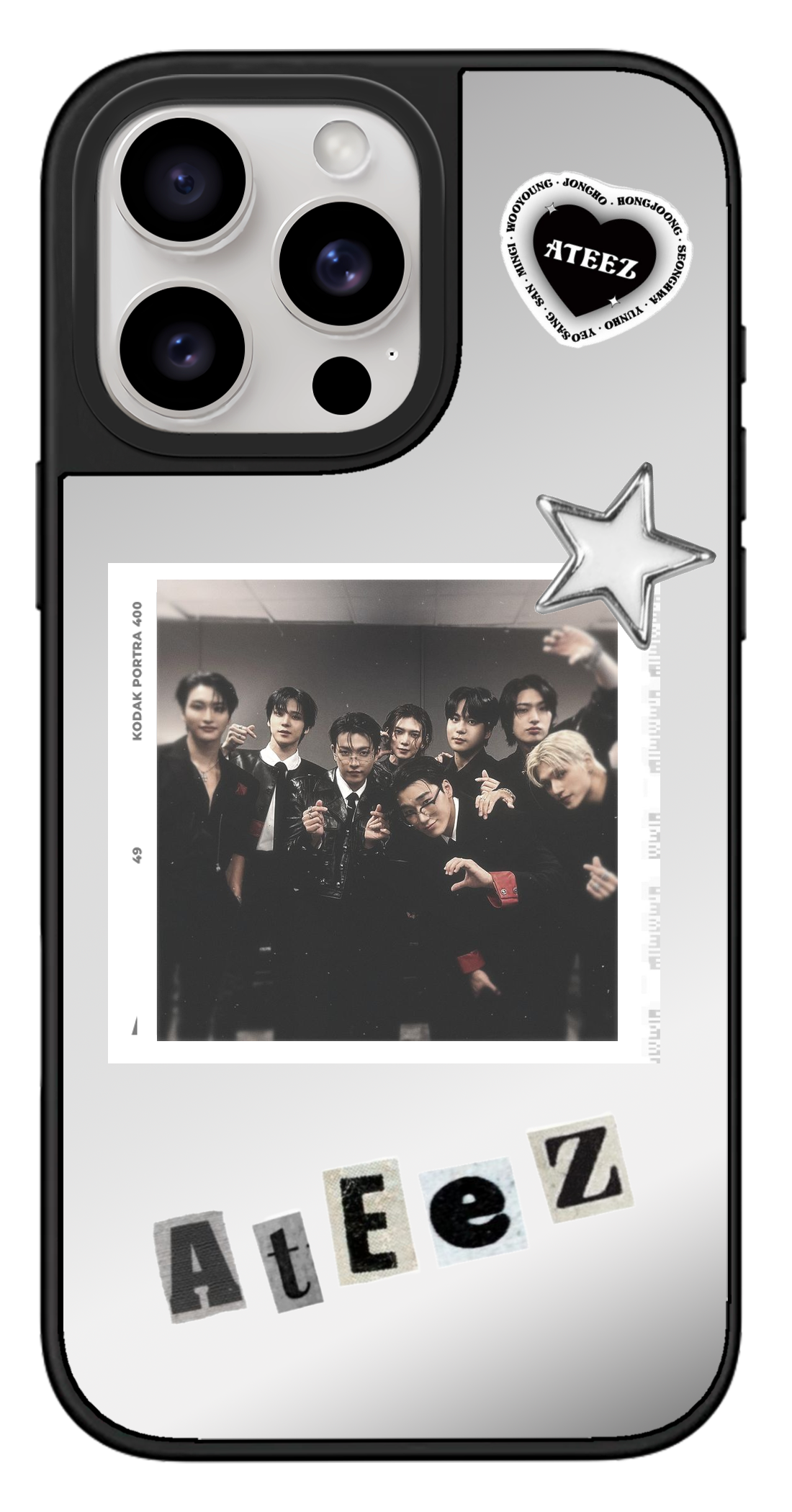PixVoices rendered material preview - 3855 - Silver Mirror Case