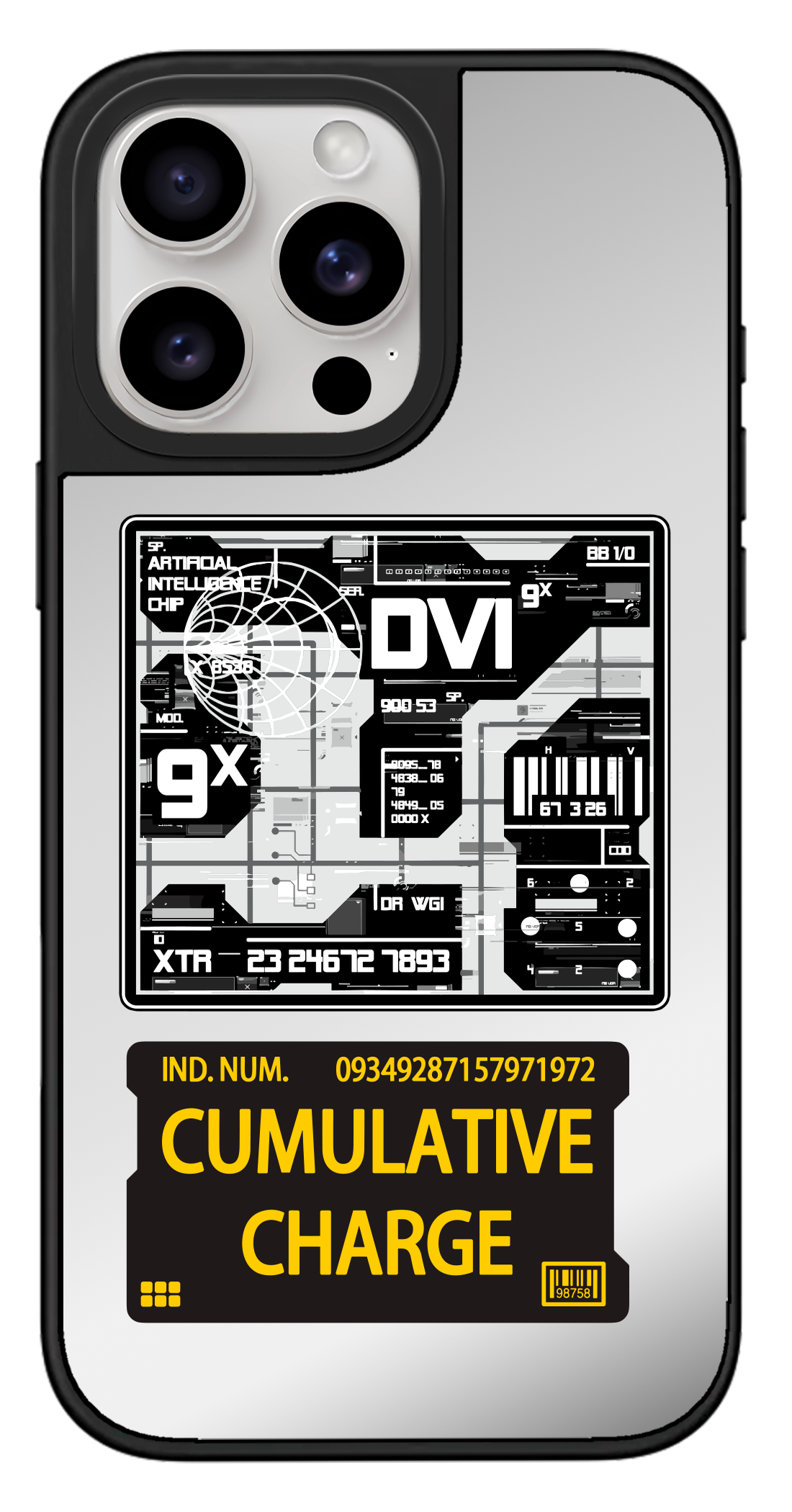PixVoices rendered material preview - 5634 - Silver Mirror Case