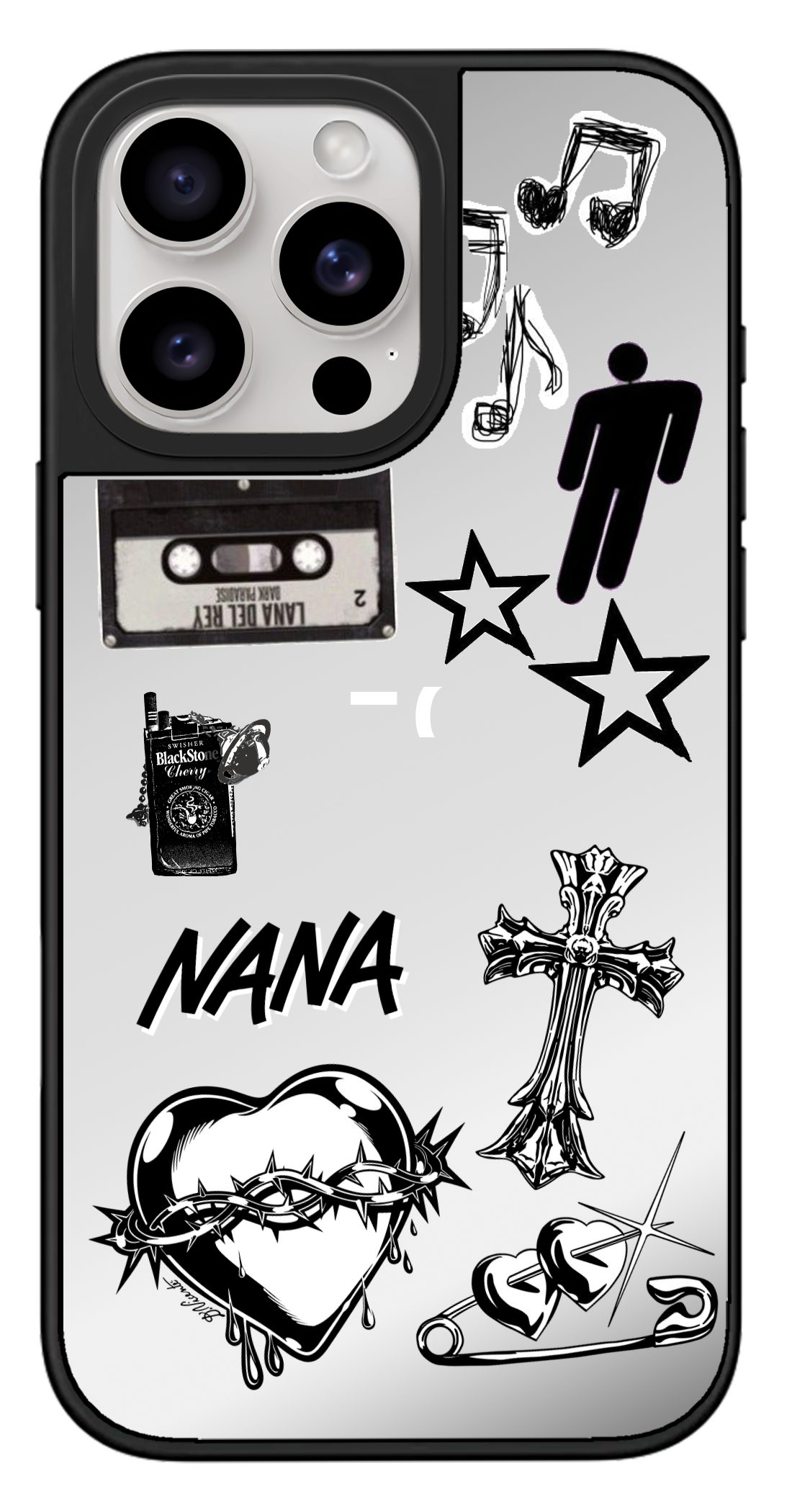 PixVoices rendered material preview - 4705 - Silver Mirror Case