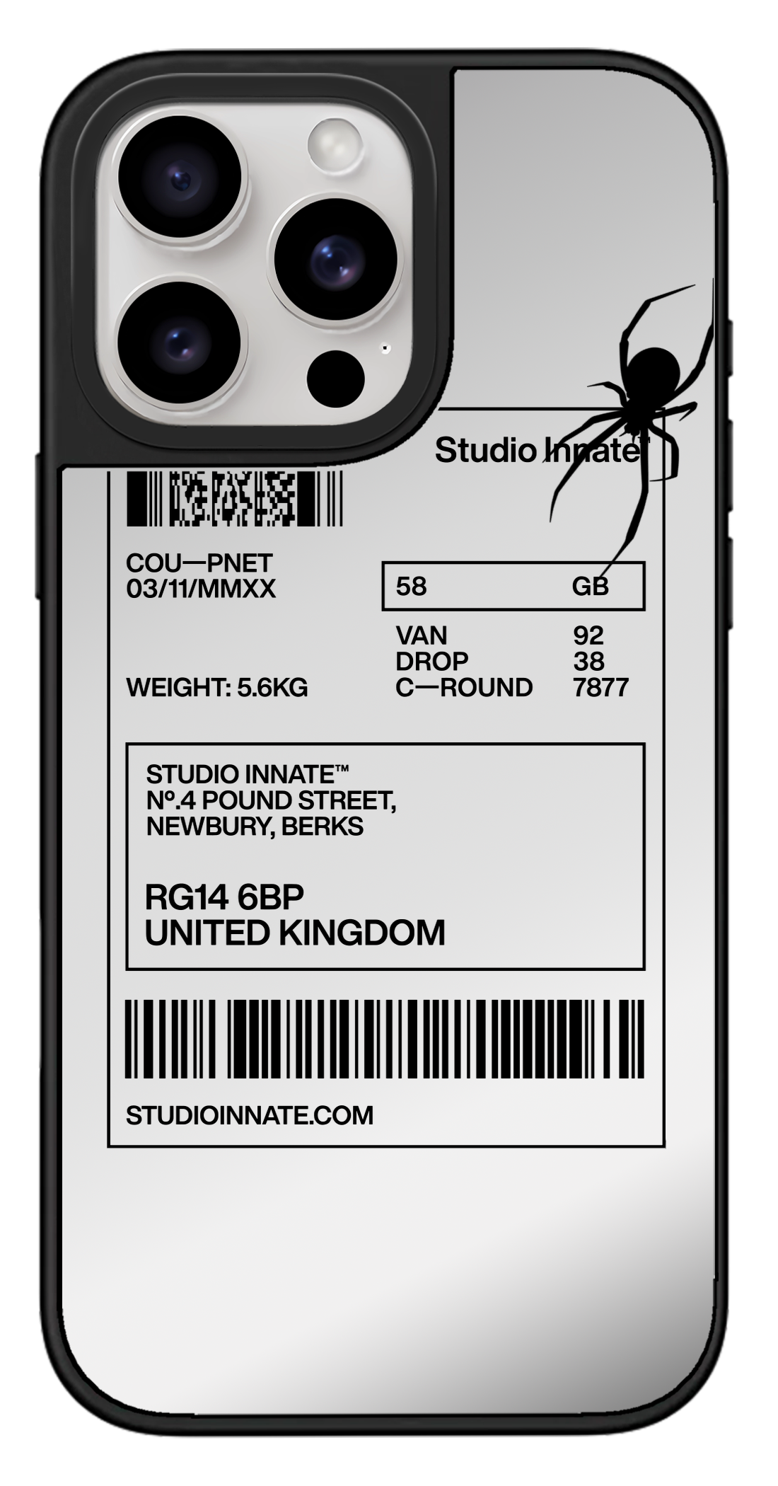 PixVoices rendered material preview - 4503 - Silver Mirror Case