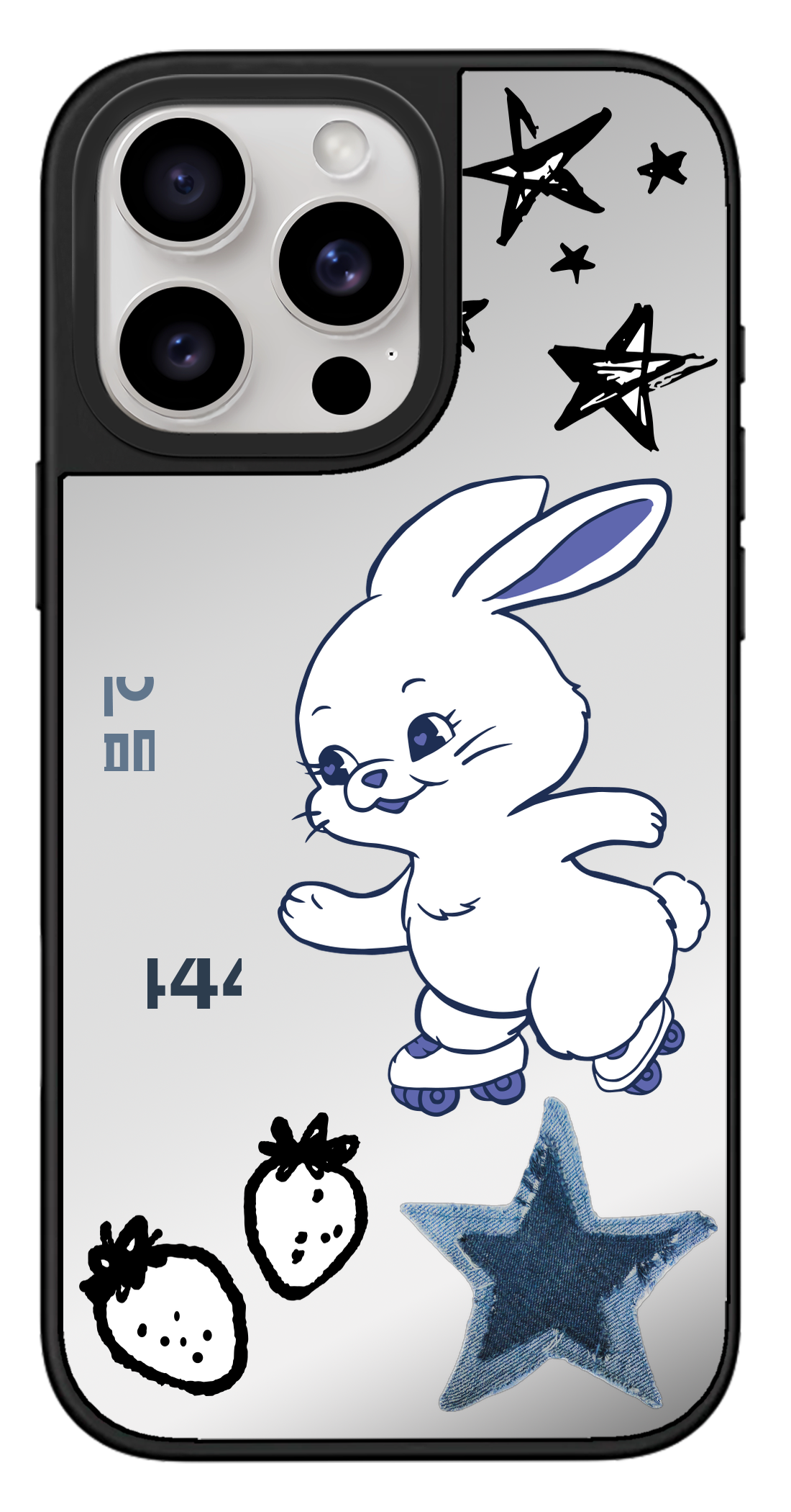 PixVoices rendered material preview - 2352 - Silver Mirror Case