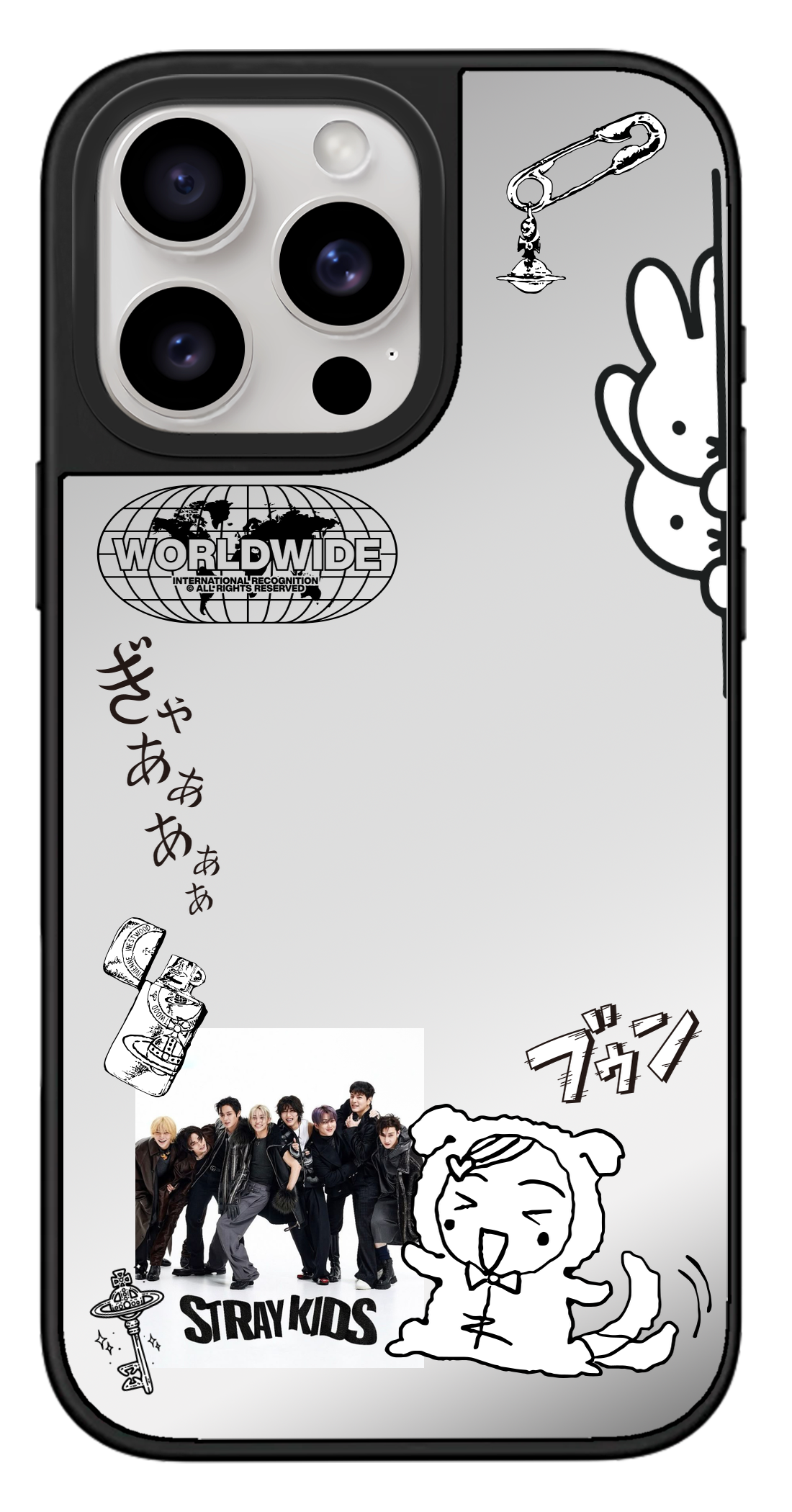 PixVoices rendered material preview - 2188 - Silver Mirror Case