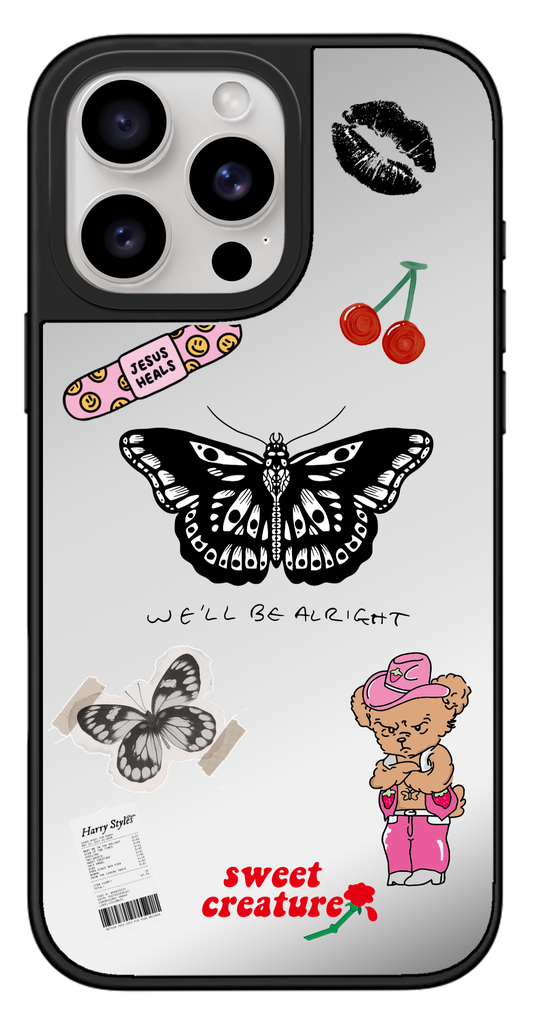 PixVoices rendered material preview - 972 - Silver Mirror Case