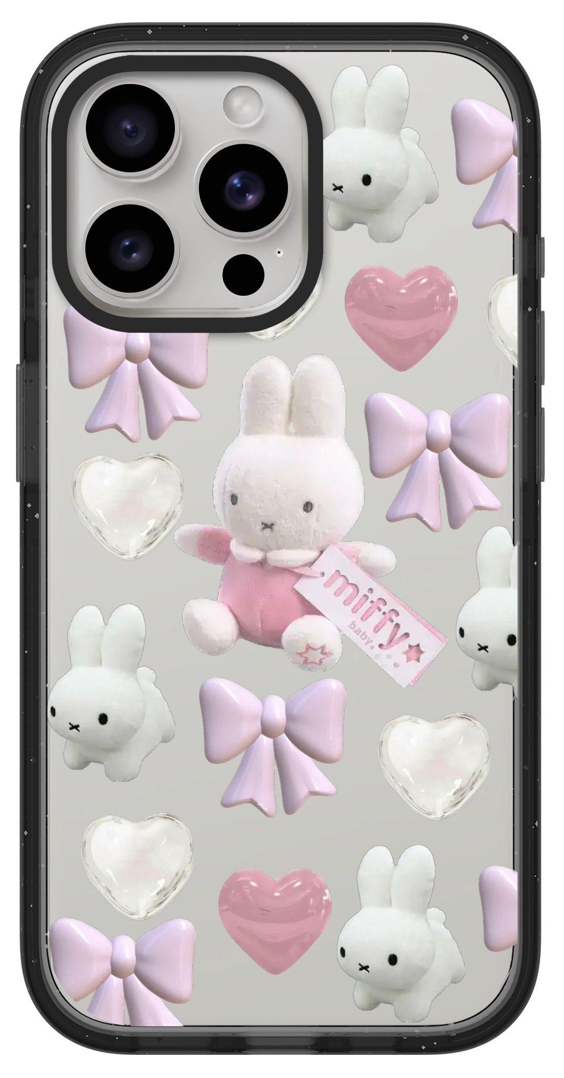 PixVoices rendered material preview - 982 - Clear Black Impact Case