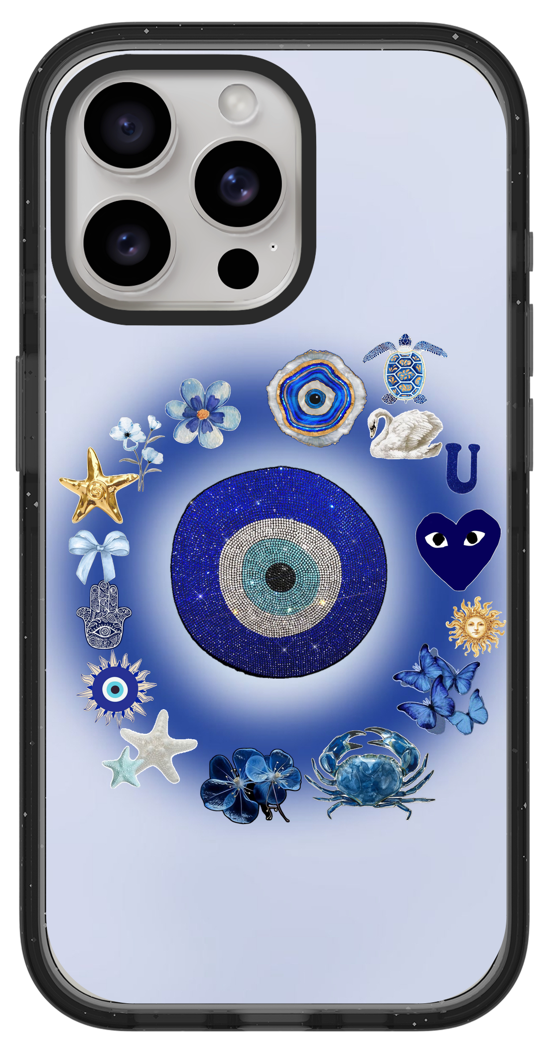 PixVoices rendered material preview - 1203 - Clear Black Impact Case