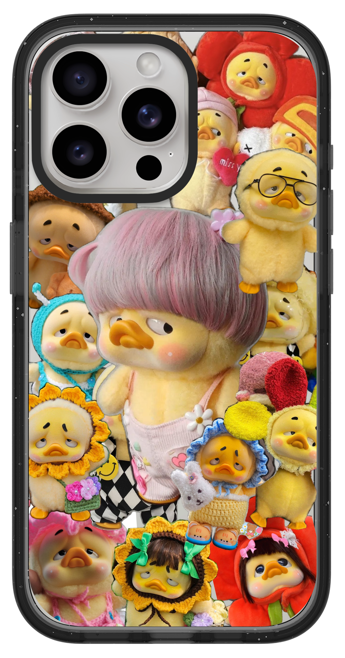 PixVoices rendered material preview - 1204 - Clear Black Impact Case
