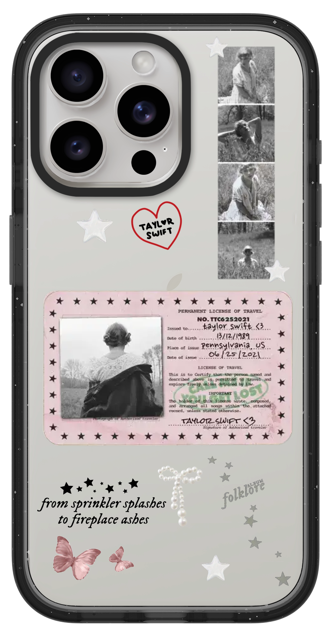 PixVoices rendered material preview - 1370 - Clear Black Impact Case
