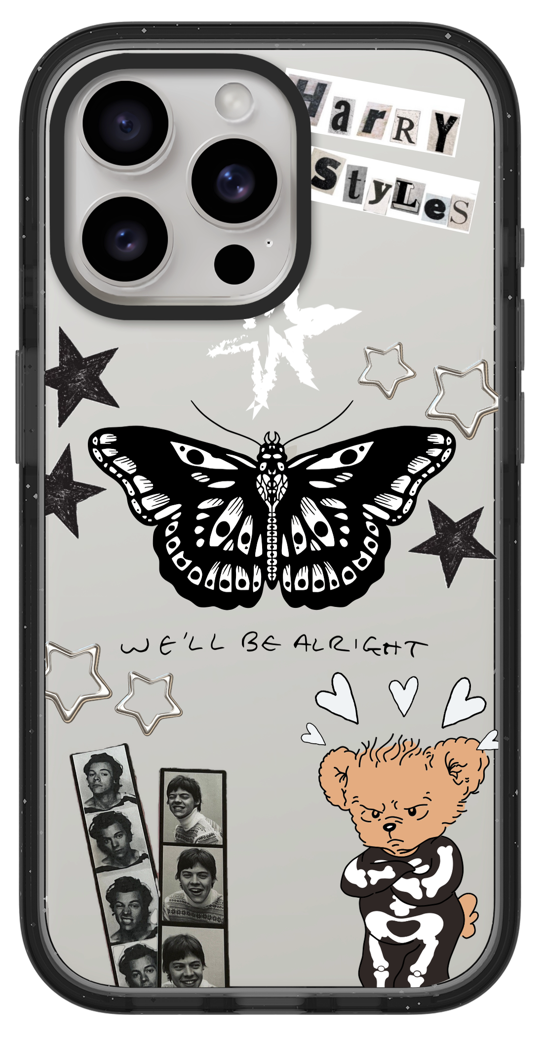 PixVoices rendered material preview - 414 - Clear Black Impact Case