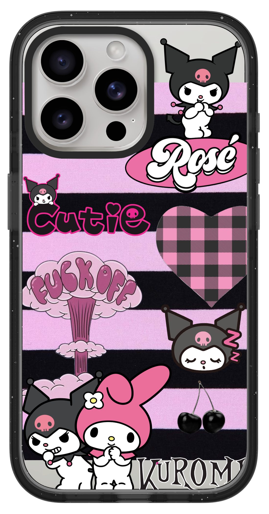PixVoices rendered material preview - 47 - Clear Black Impact Case