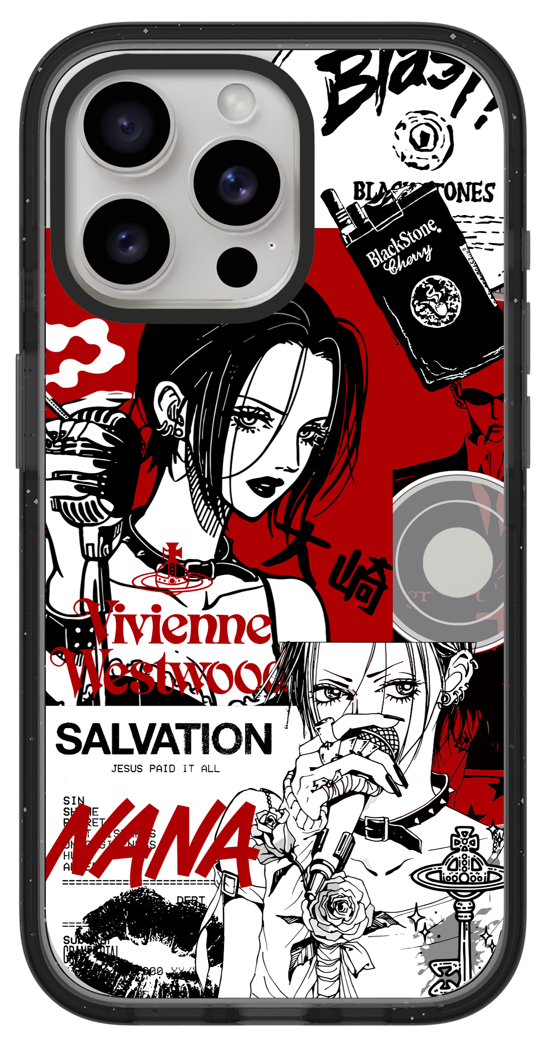 PixVoices rendered material preview - 40 - Clear Black Impact Case