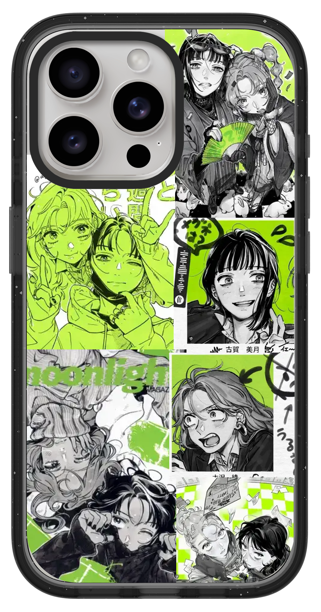 PixVoices rendered material preview - 2262 - Clear Black Impact Case