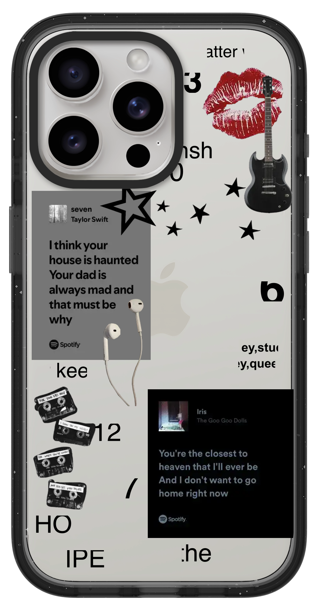 PixVoices rendered material preview - 2291 - Clear Black Impact Case
