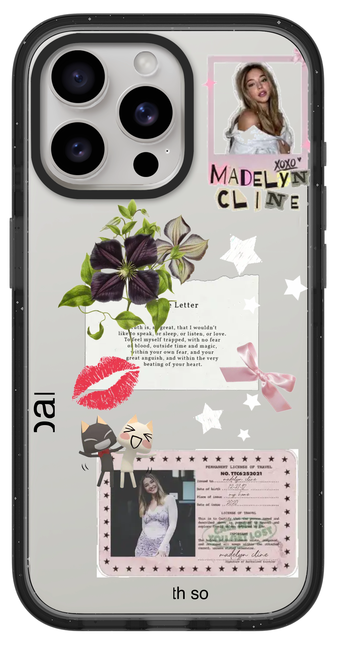 PixVoices rendered material preview - 2301 - Clear Black Impact Case