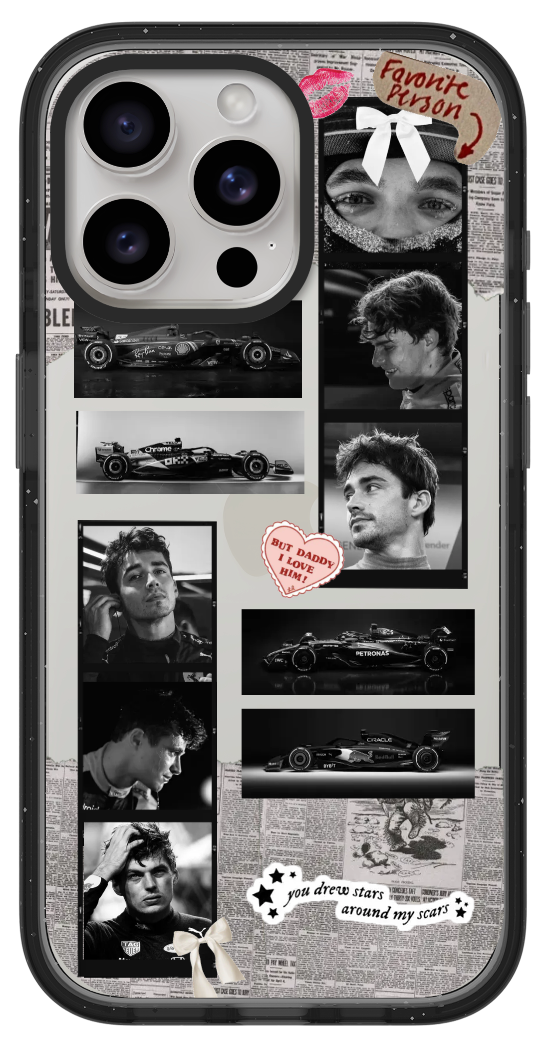 PixVoices rendered material preview - 2357 - Clear Black Impact Case