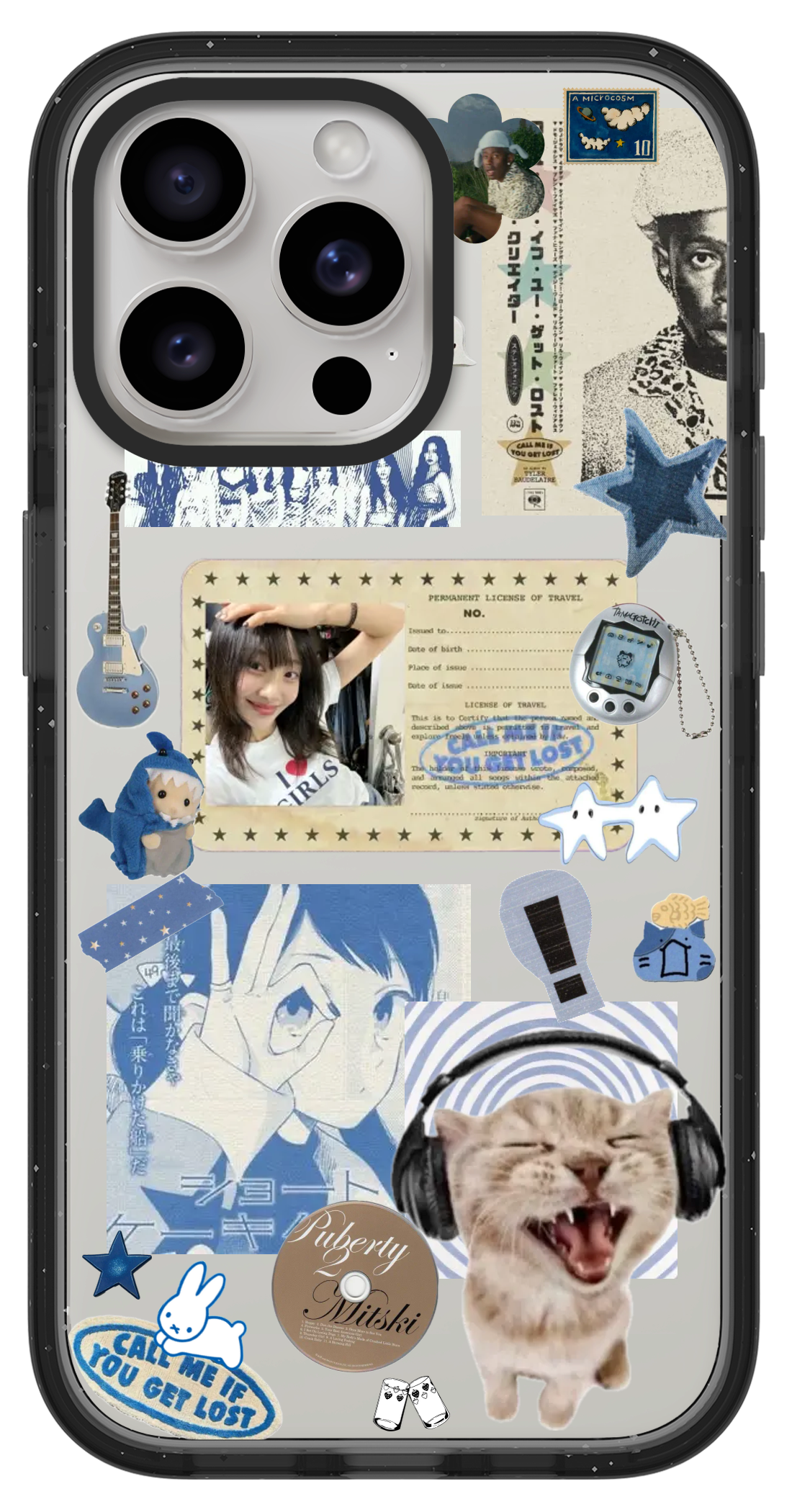 PixVoices rendered material preview - 2451 - Clear Black Impact Case