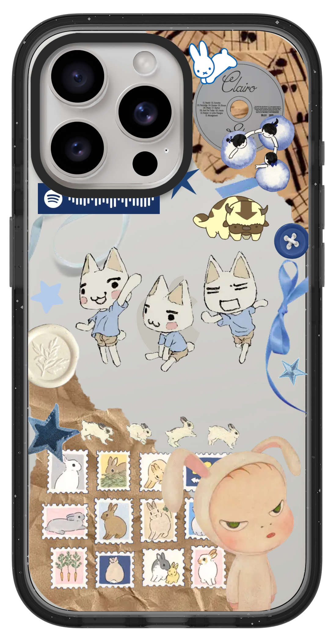 PixVoices rendered material preview - 2452 - Clear Black Impact Case