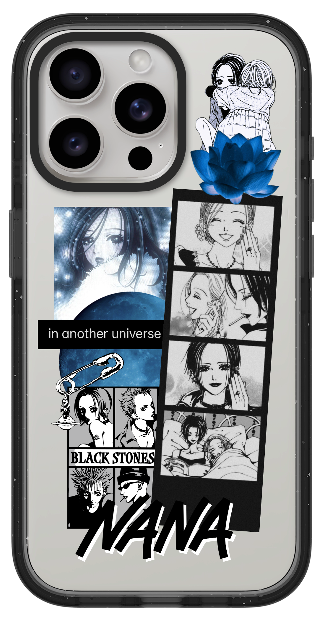 PixVoices rendered material preview - 3266 - Clear Black Impact Case