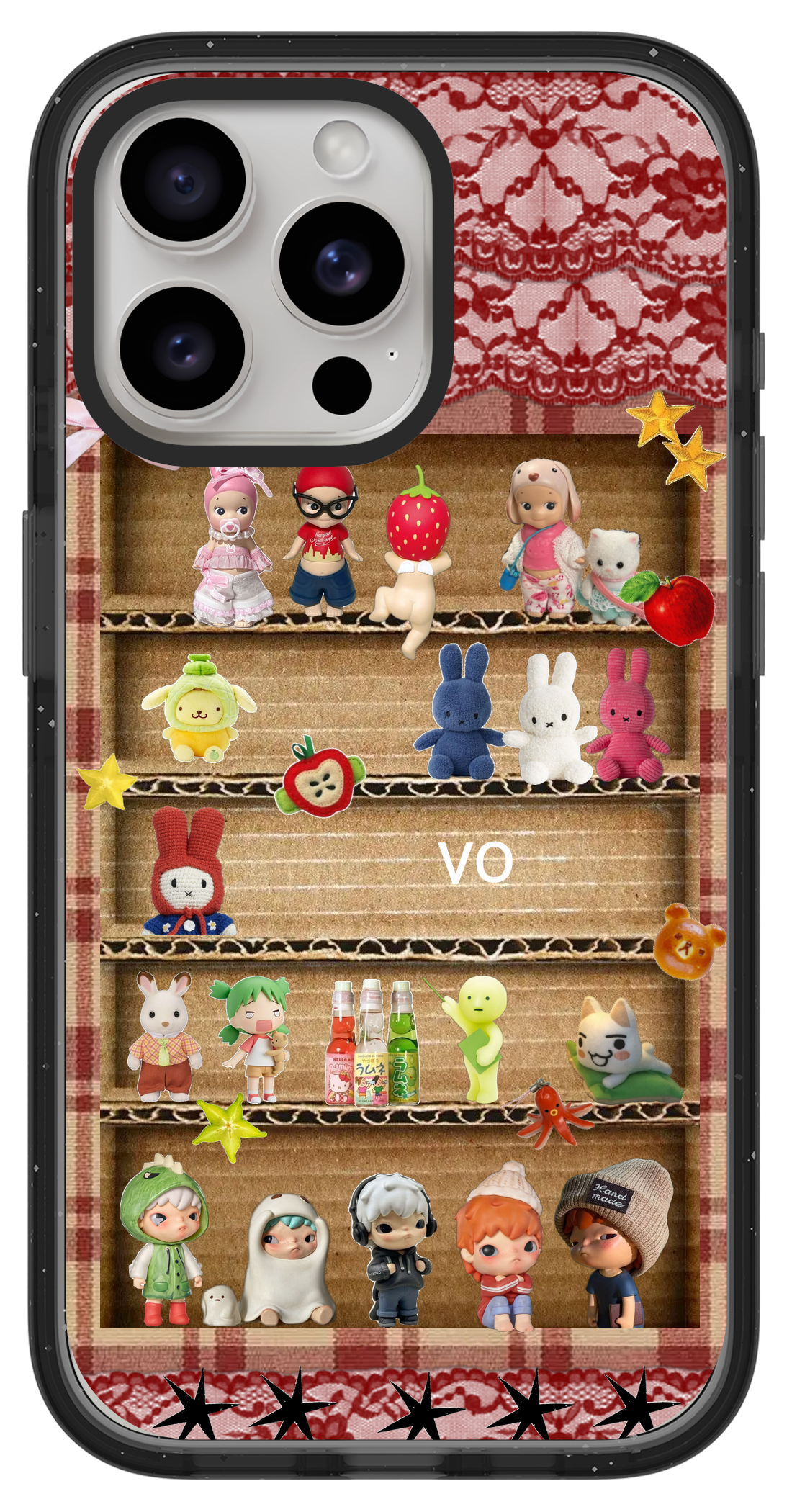 PixVoices rendered material preview - 3363 - Clear Black Impact Case