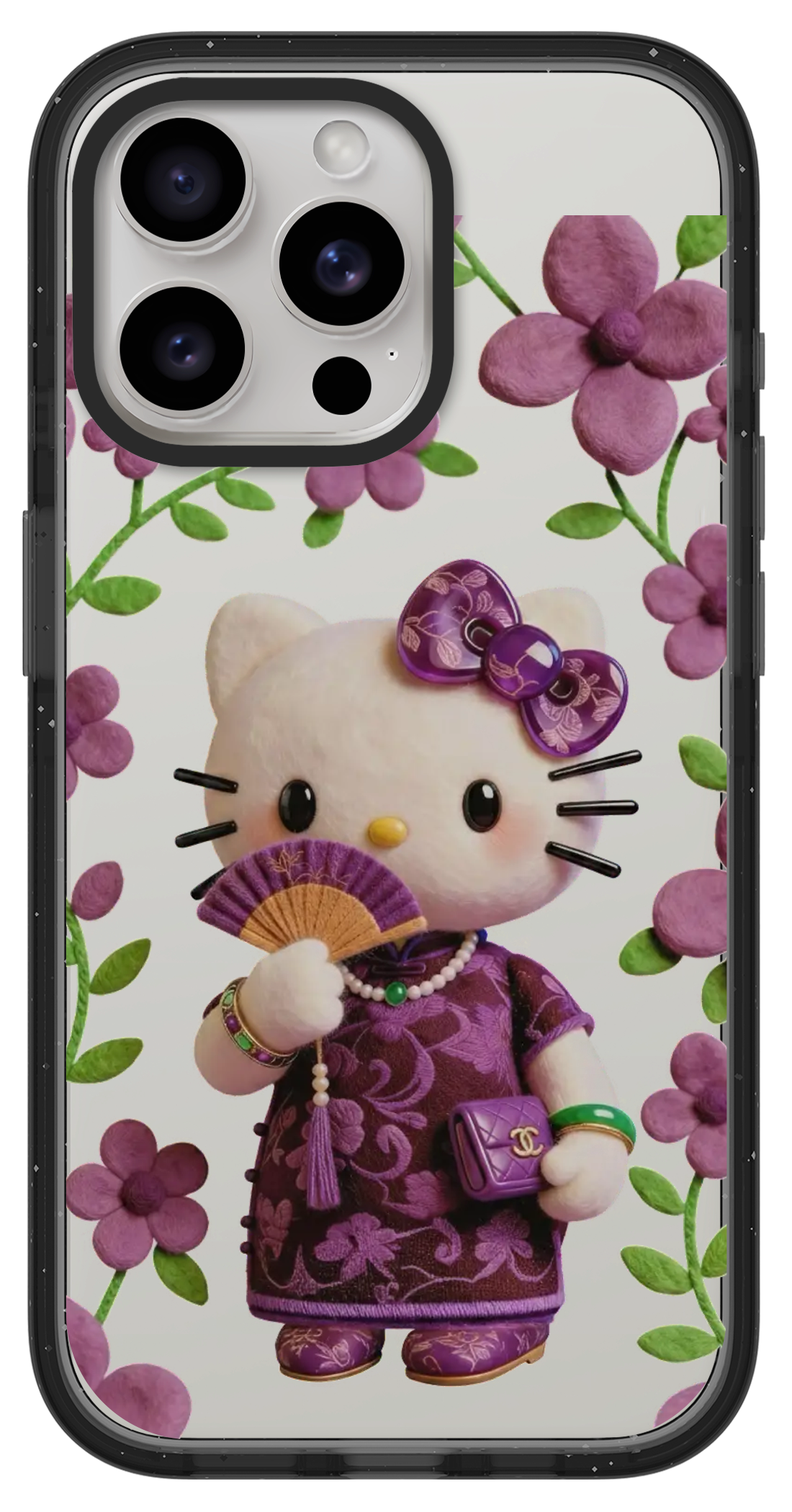 PixVoices rendered material preview - 3655 - Clear Black Impact Case