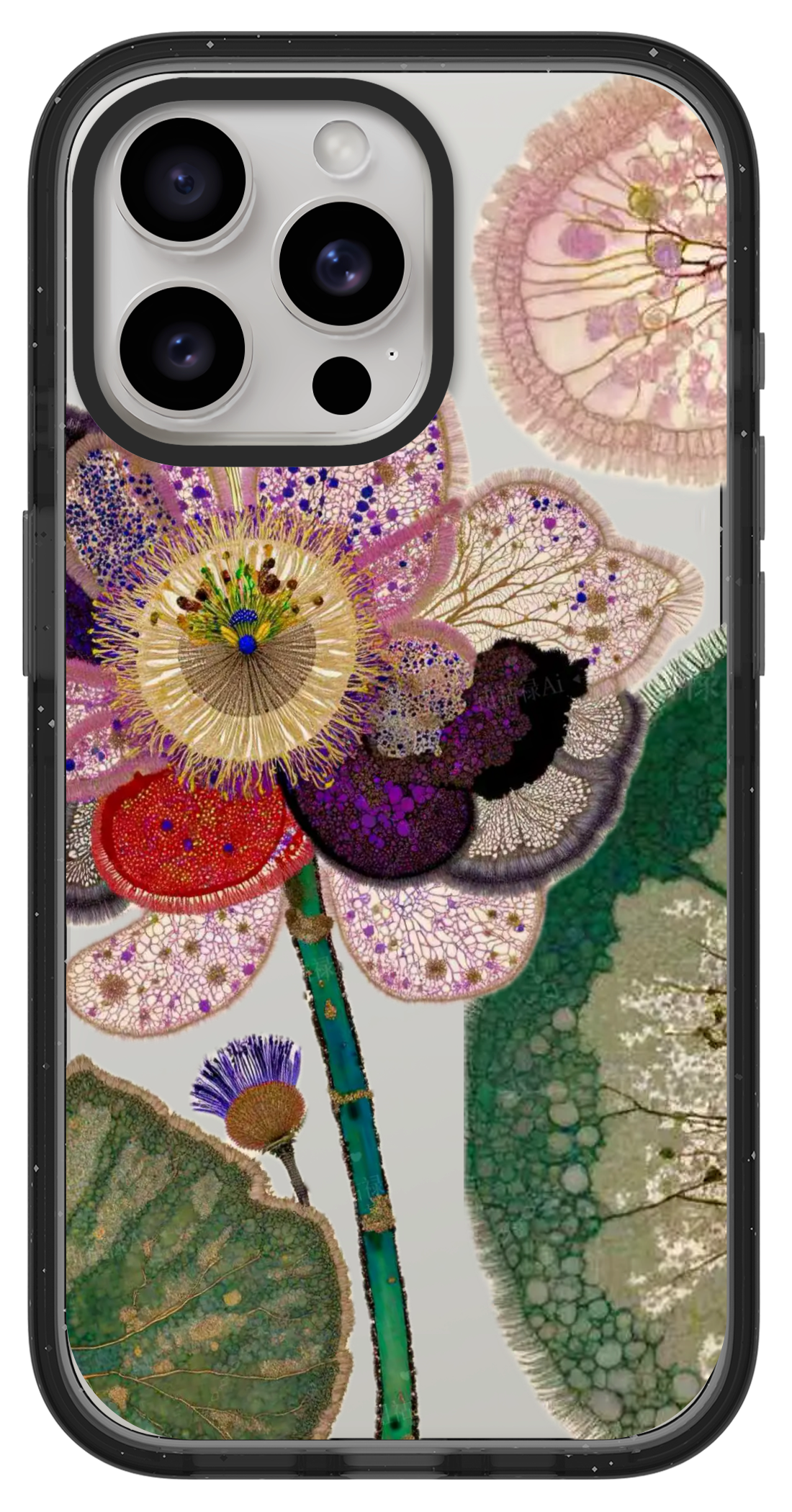 PixVoices rendered material preview - 3660 - Clear Black Impact Case