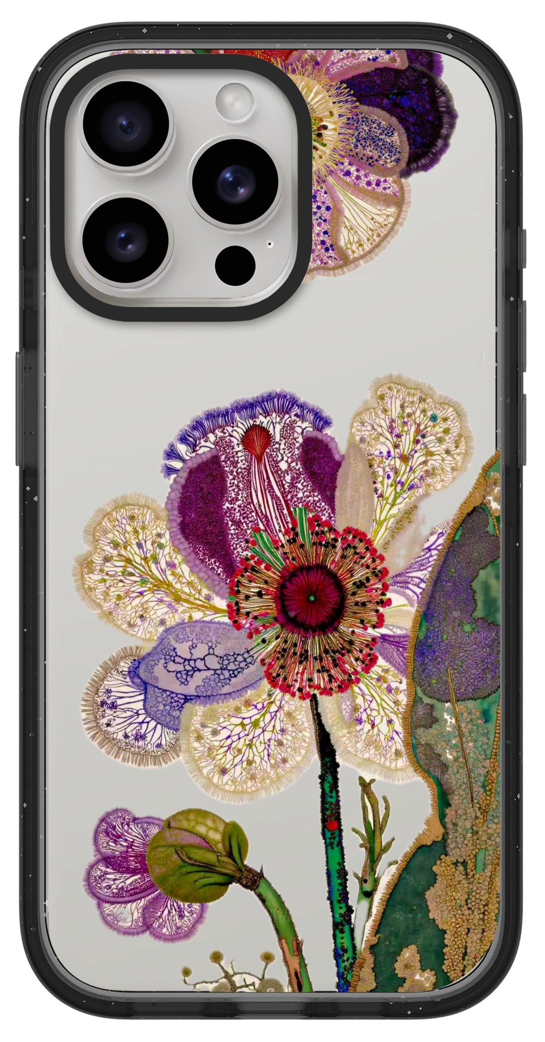 PixVoices rendered material preview - 3662 - Clear Black Impact Case