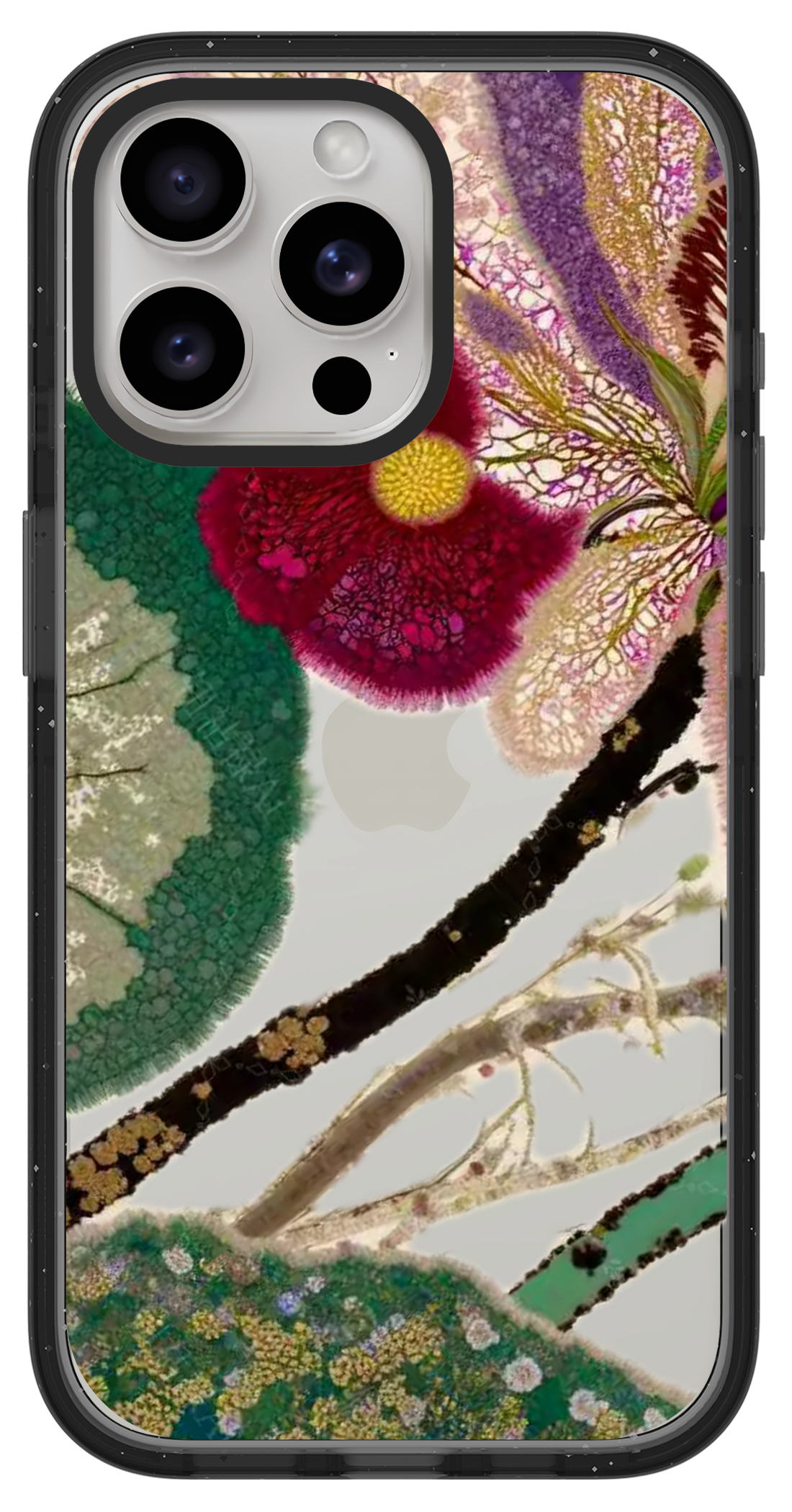 PixVoices rendered material preview - 3664 - Clear Black Impact Case