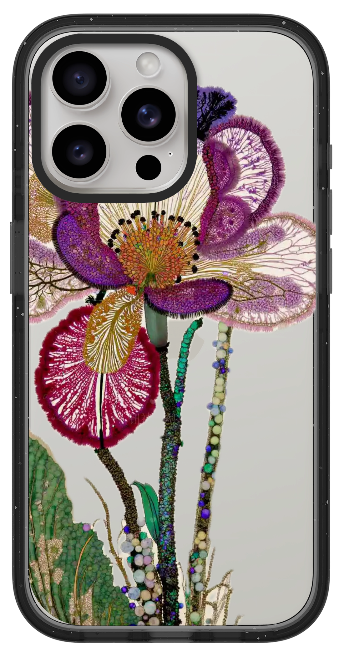 PixVoices rendered material preview - 3666 - Clear Black Impact Case