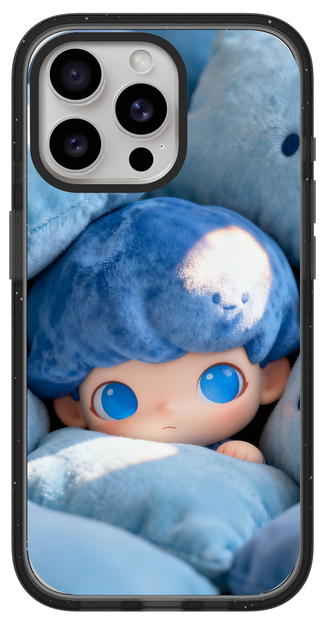 PixVoices rendered material preview - 3673 - Clear Black Impact Case