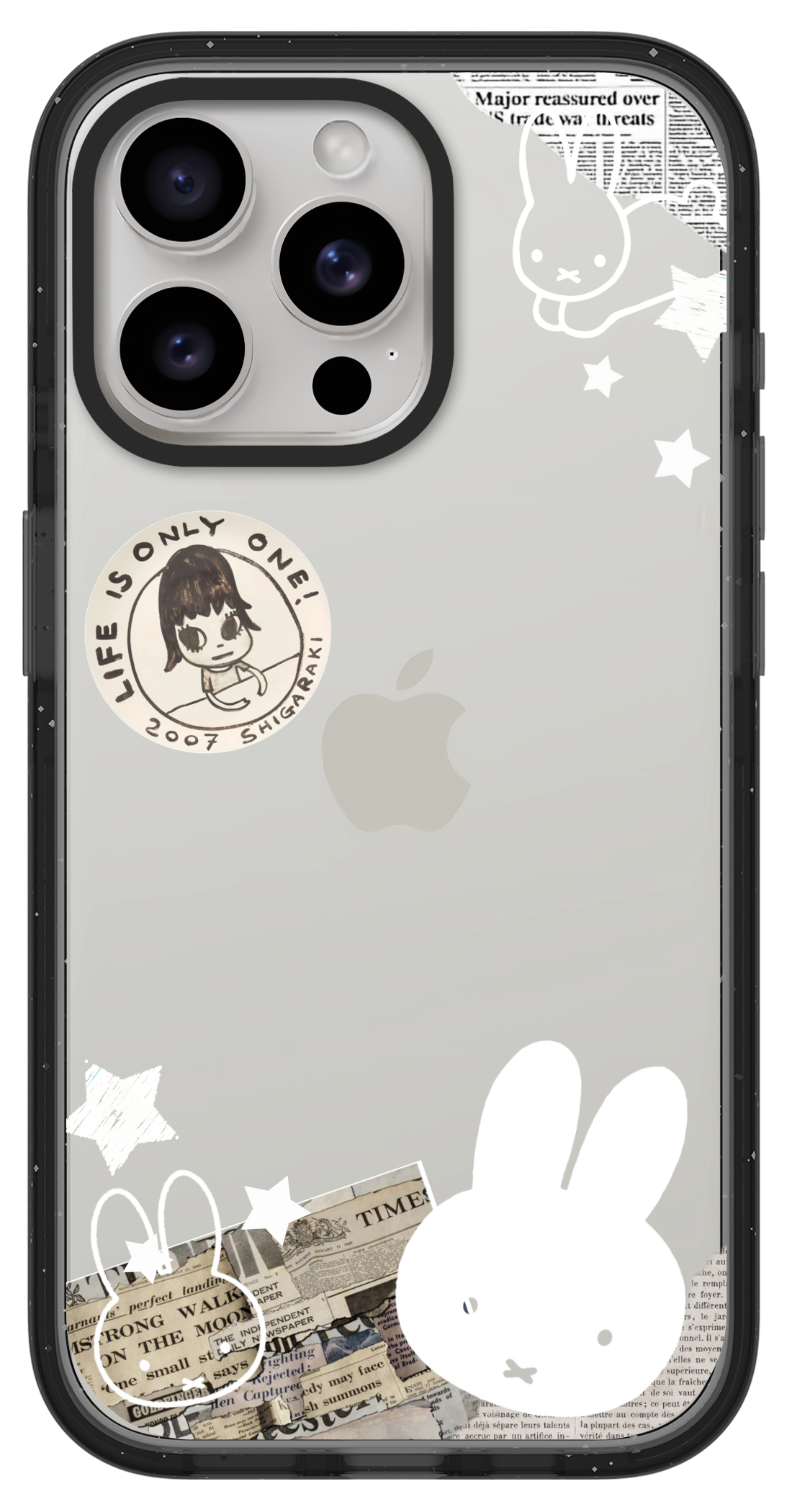 PixVoices rendered material preview - 3851 - Clear Black Impact Case