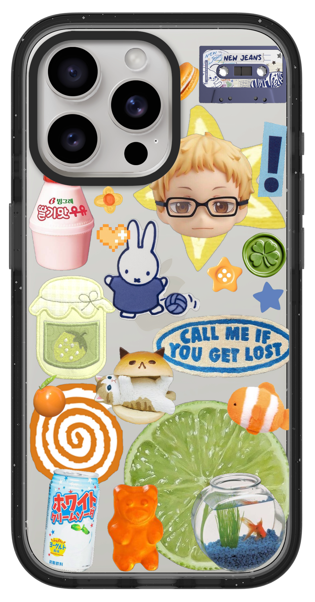 PixVoices rendered material preview - 5843 - Clear Black Impact Case