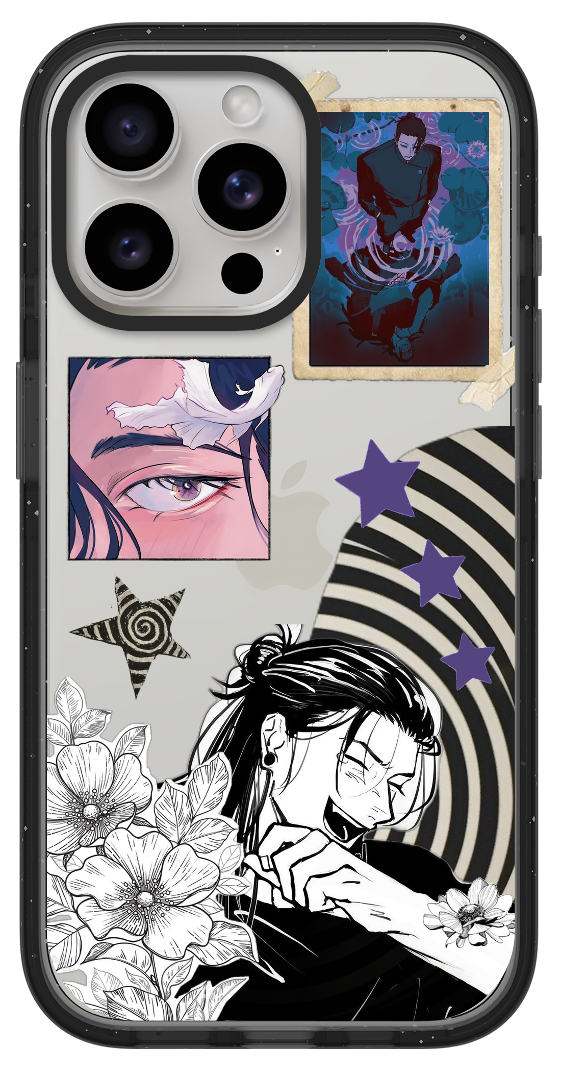PixVoices rendered material preview - 6002 - Clear Black Impact Case
