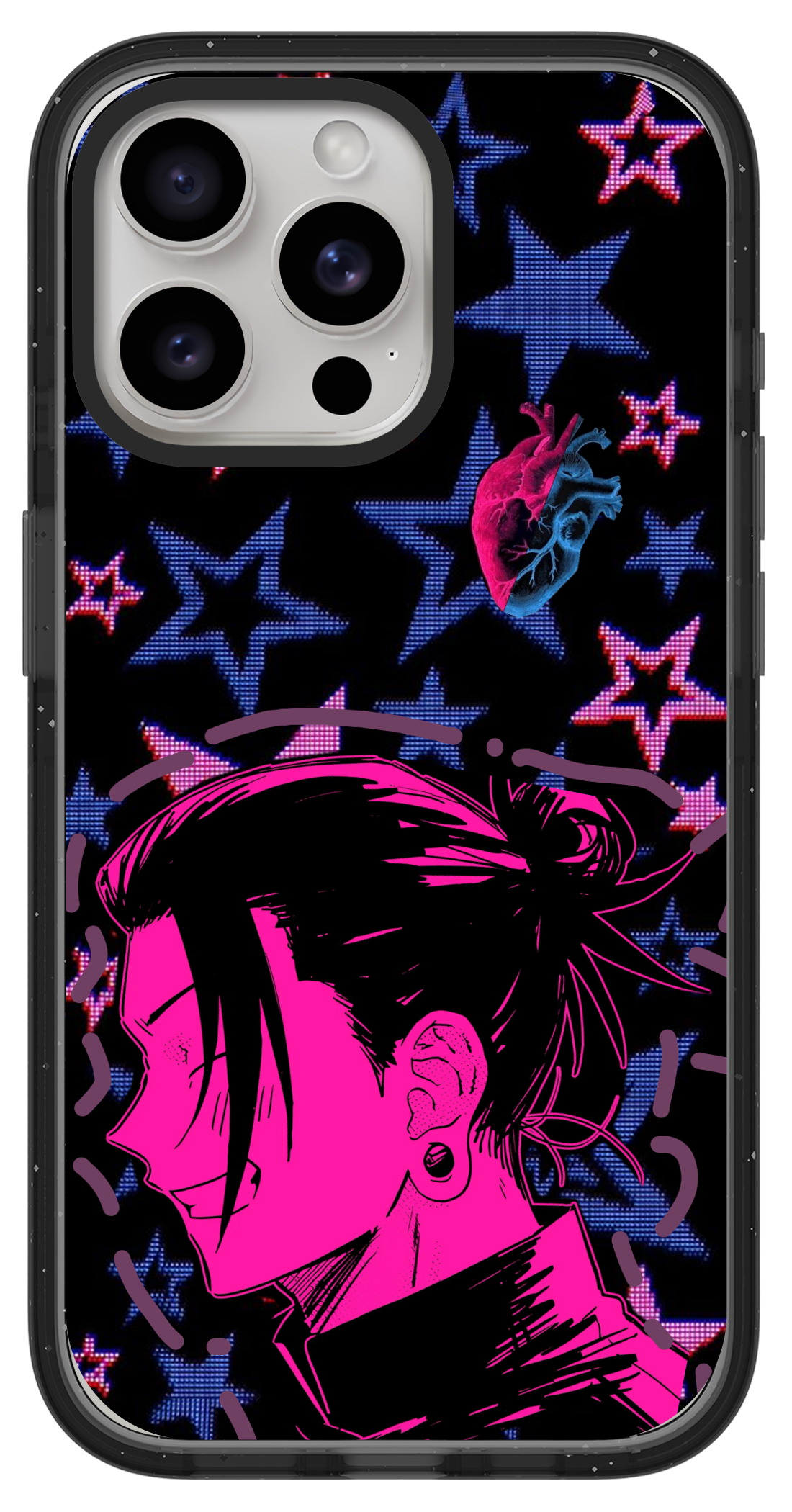 PixVoices rendered material preview - 6003 - Clear Black Impact Case