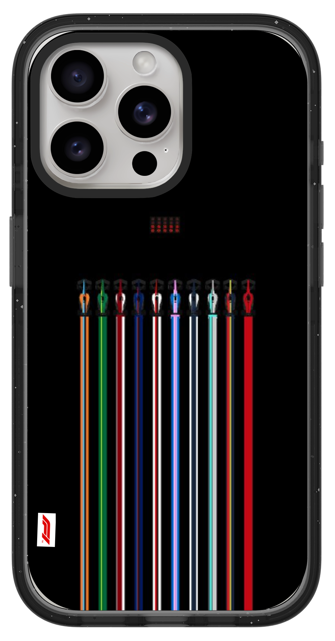 PixVoices rendered material preview - 4203 - Clear Black Impact Case