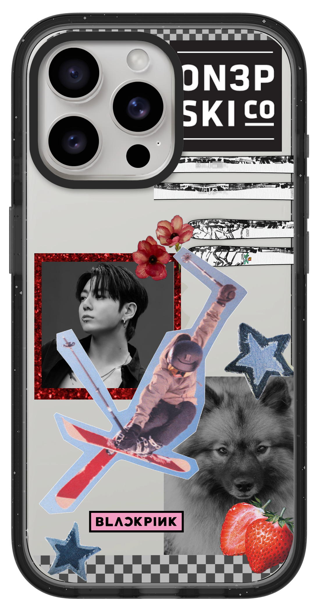 PixVoices rendered material preview - 6509 - Clear Black Impact Case