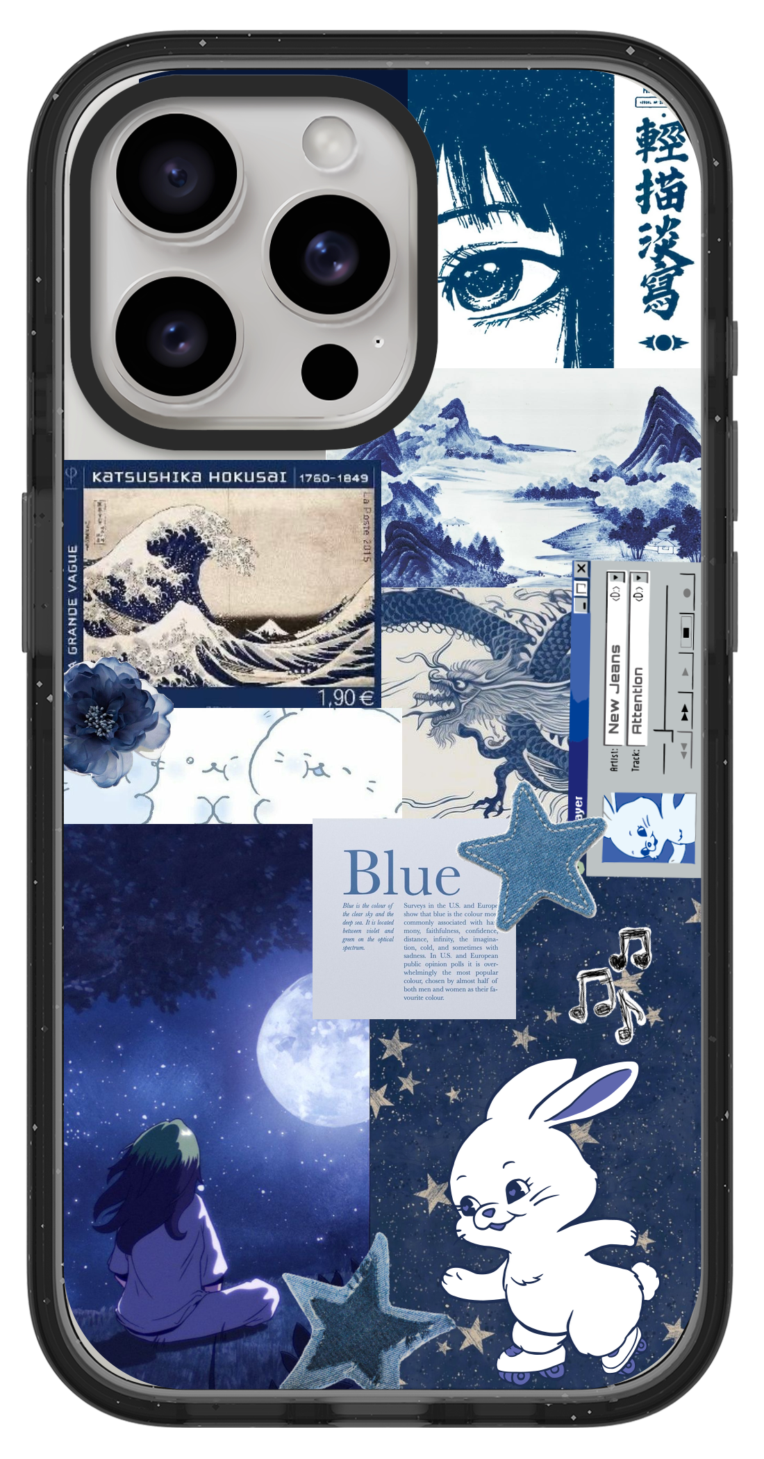 PixVoices rendered material preview - 6420 - Clear Black Impact Case