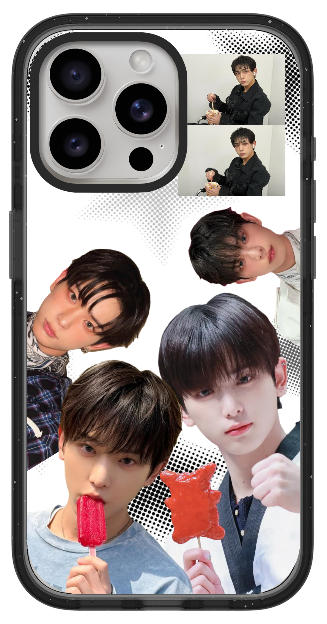 PixVoices rendered material preview - 6342 - Clear Black Impact Case