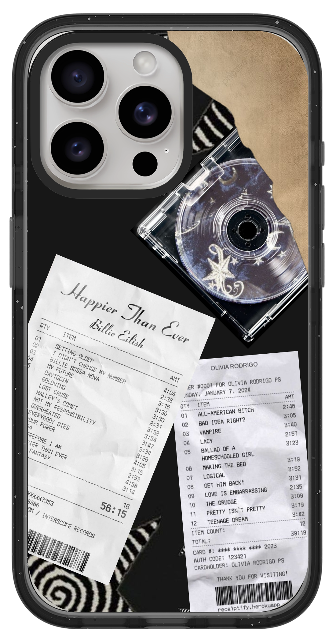 PixVoices rendered material preview - 6373 - Clear Black Impact Case