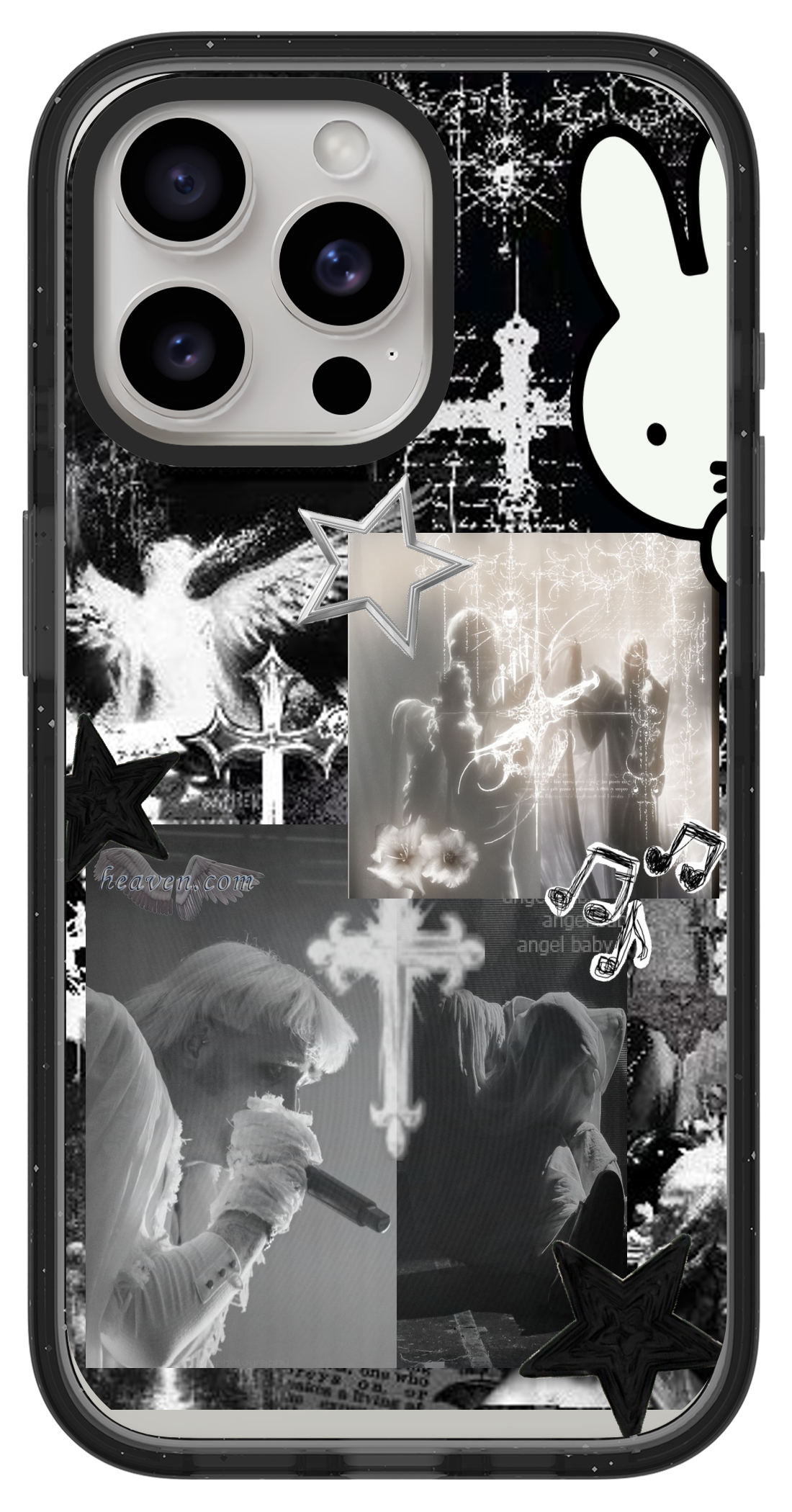 PixVoices rendered material preview - 6343 - Clear Black Impact Case