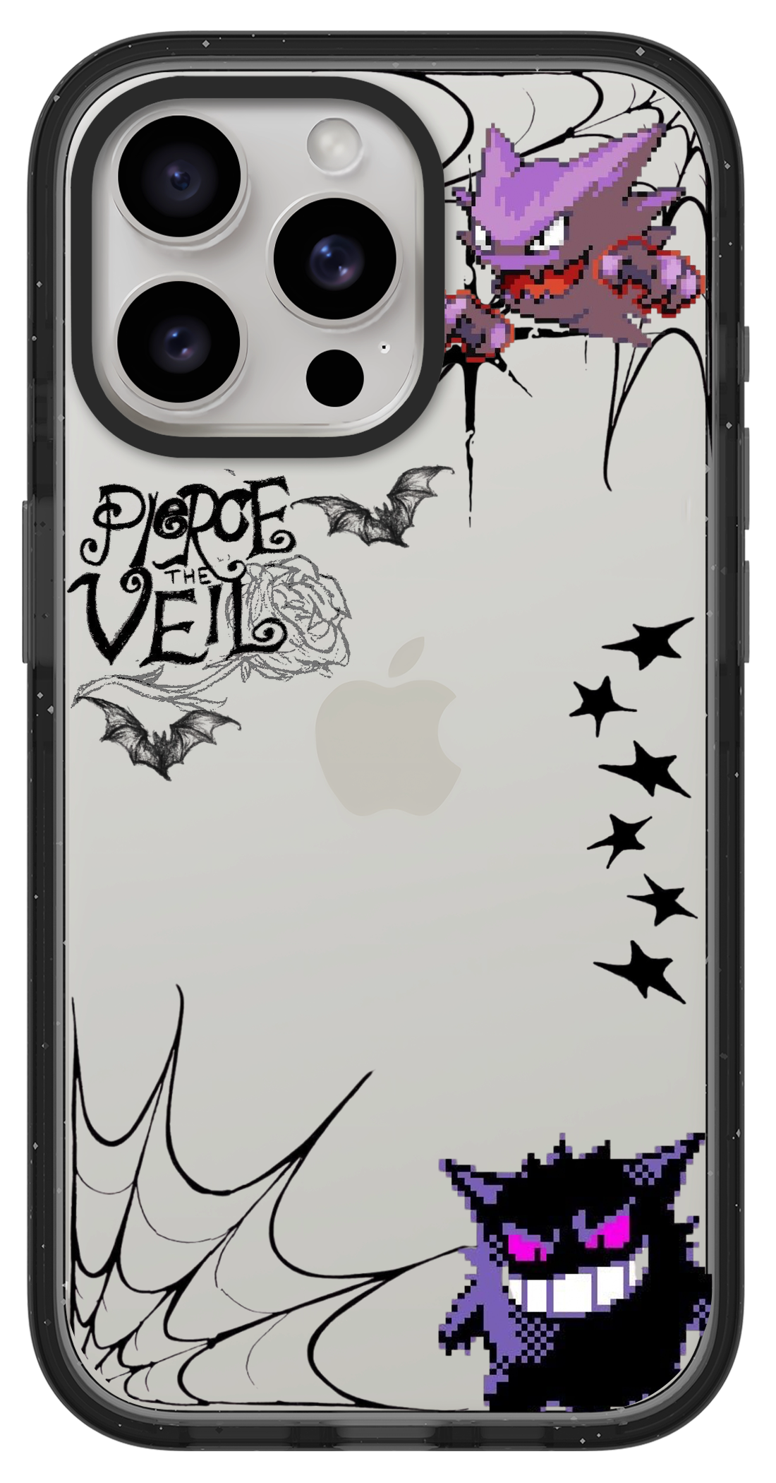 PixVoices rendered material preview - 6213 - Clear Black Impact Case