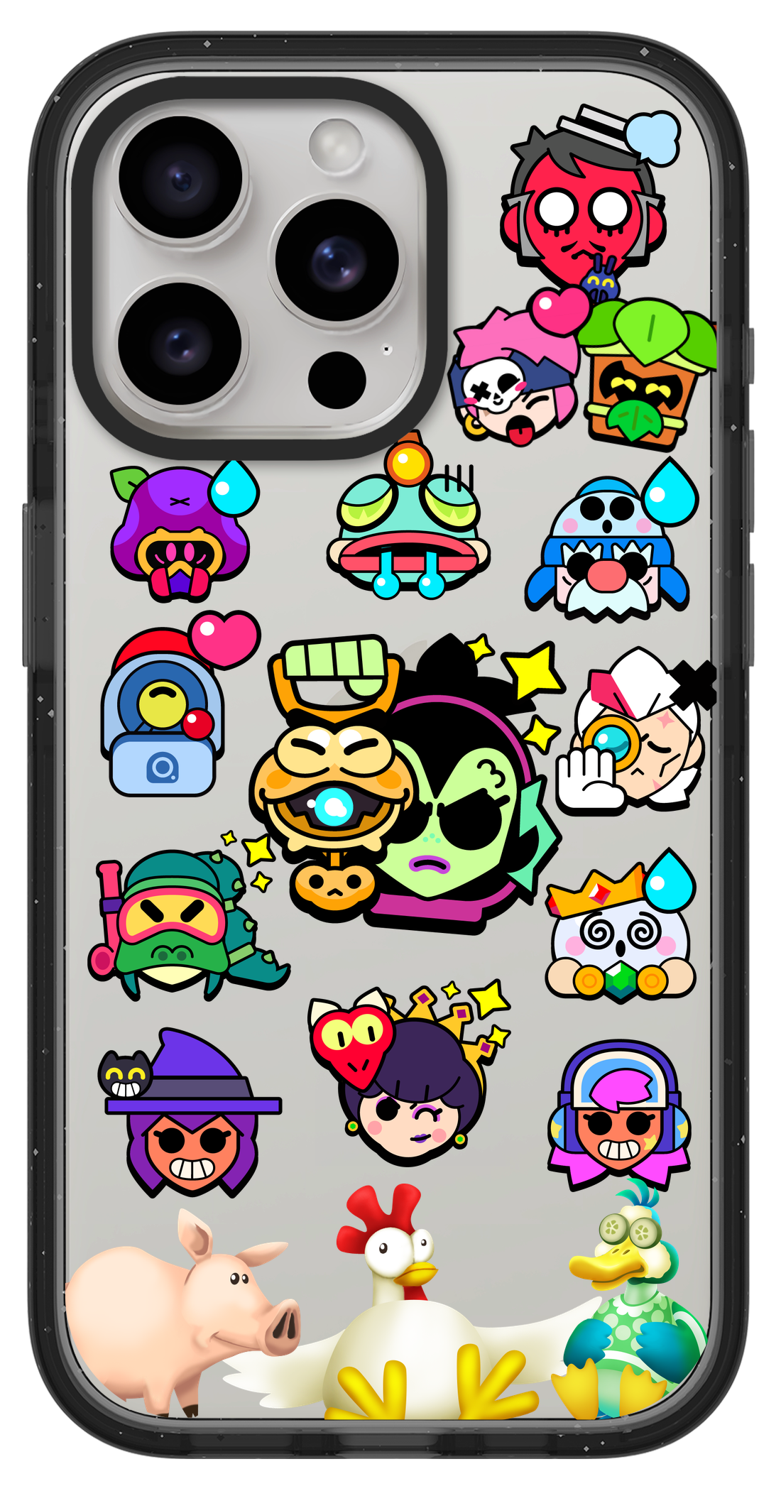 PixVoices rendered material preview - 5897 - Clear Black Impact Case