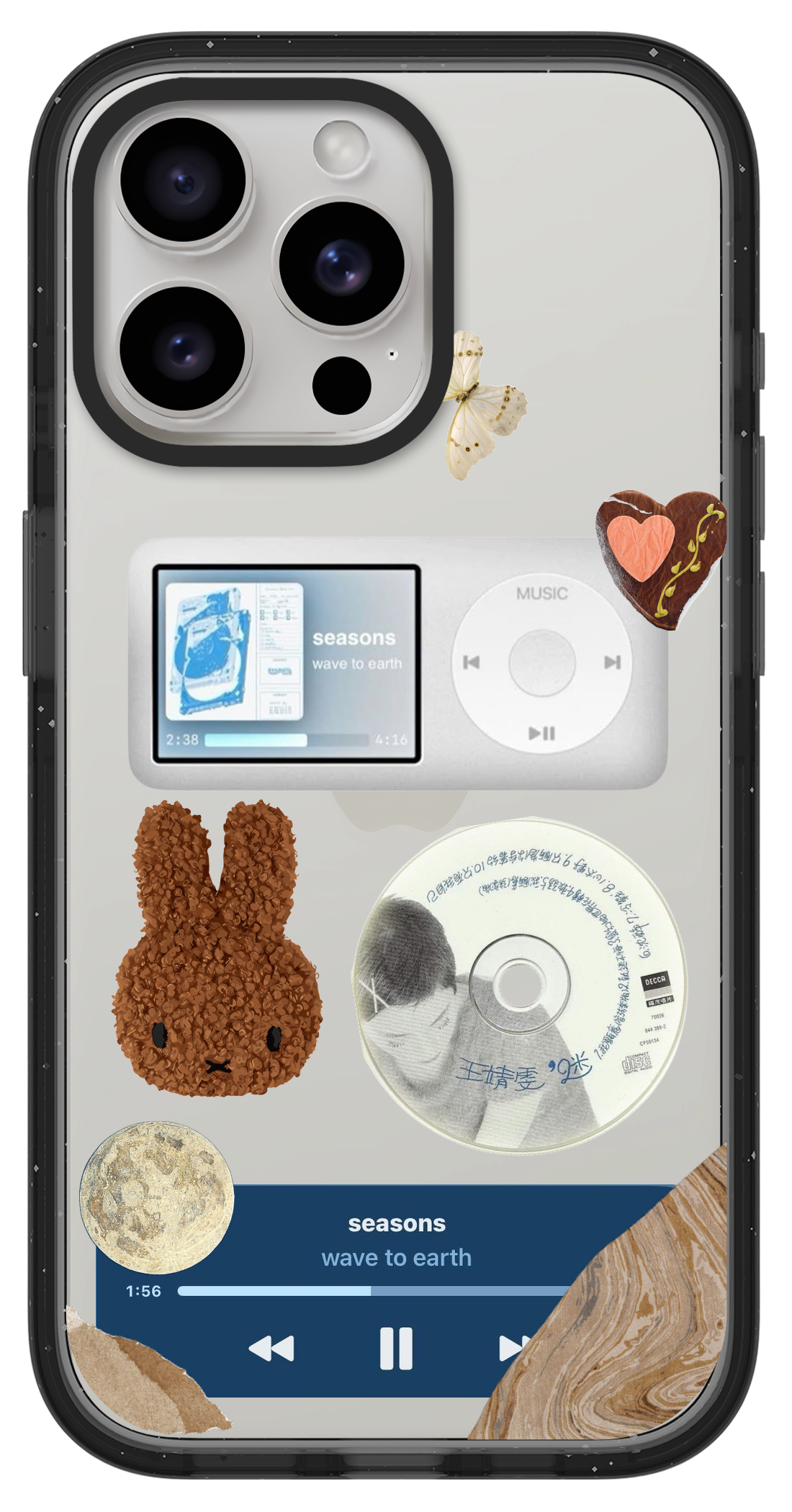 PixVoices rendered material preview - 6329 - Clear Black Impact Case
