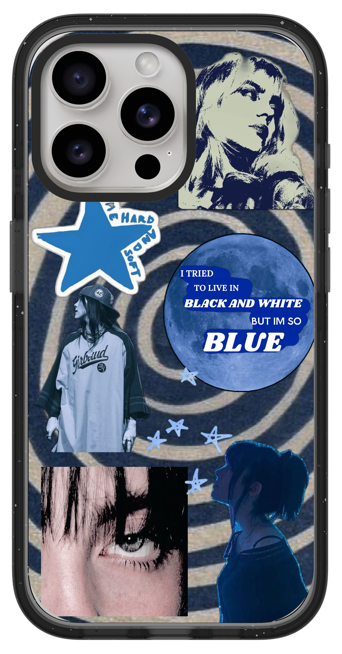 PixVoices rendered material preview - 5663 - Clear Black Impact Case