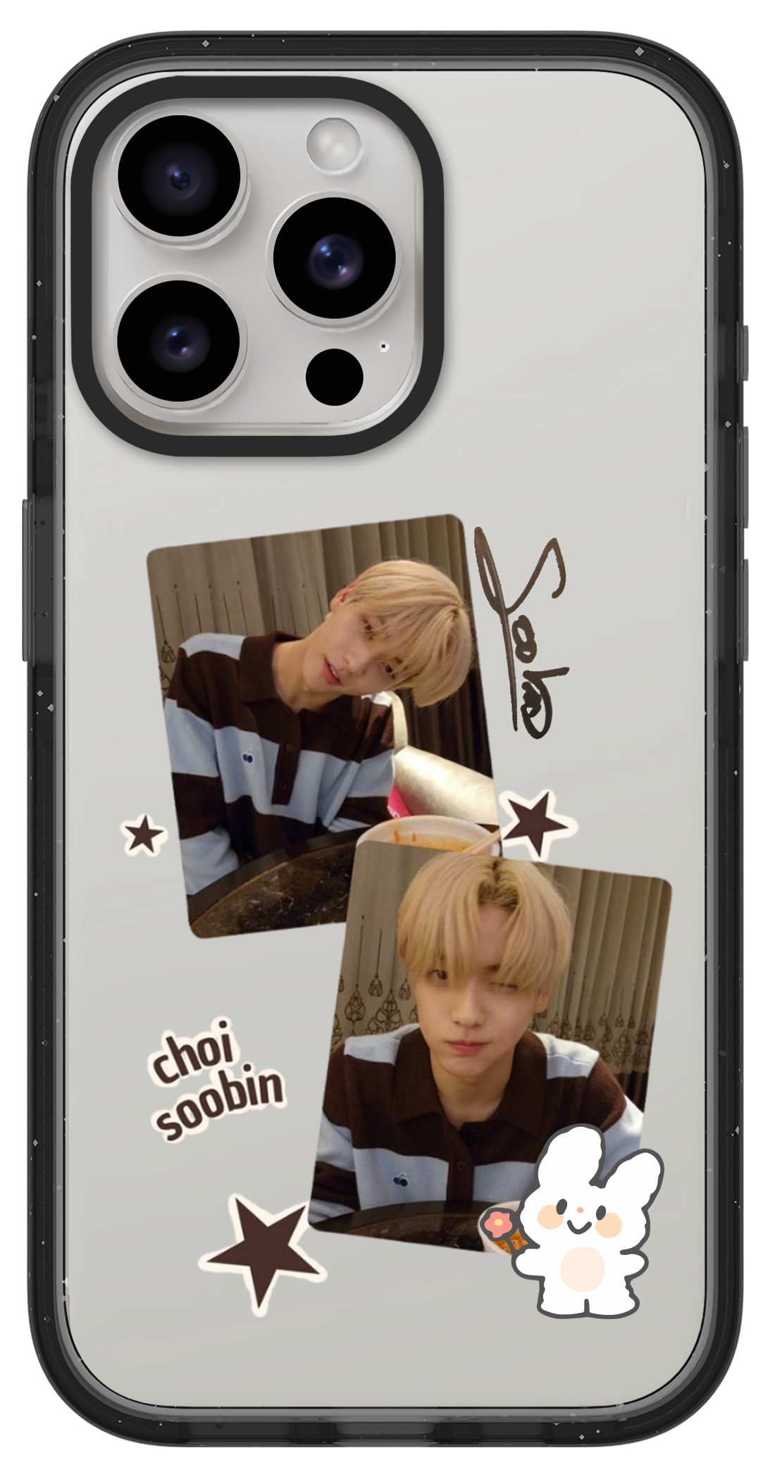PixVoices rendered material preview - 5657 - Clear Black Impact Case