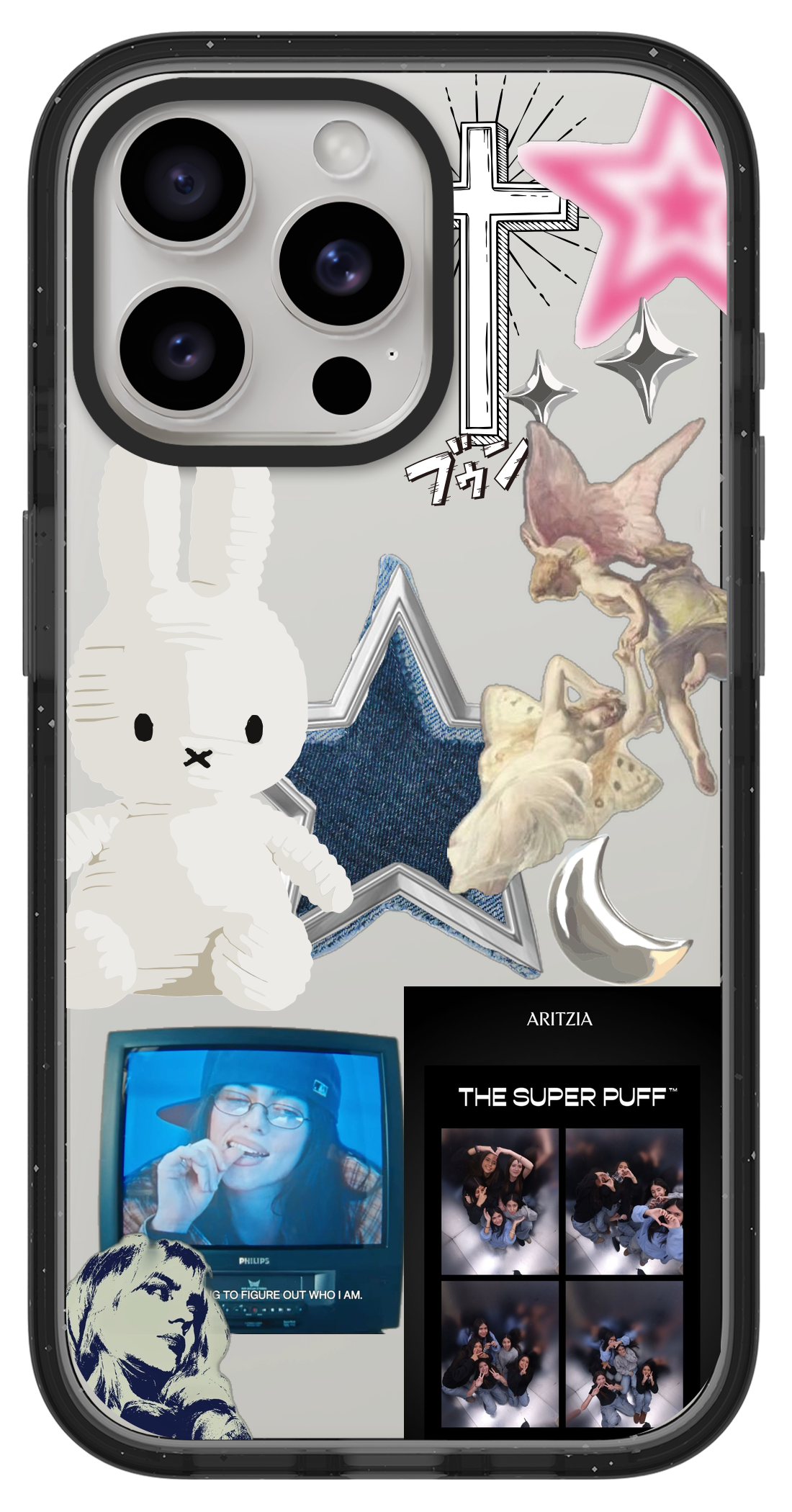 PixVoices rendered material preview - 5550 - Clear Black Impact Case