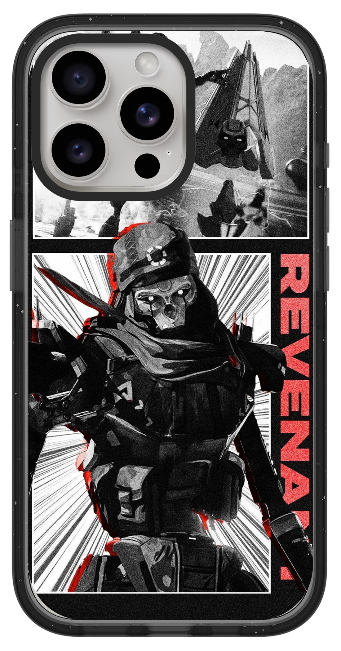 PixVoices rendered material preview - 4557 - Clear Black Impact Case