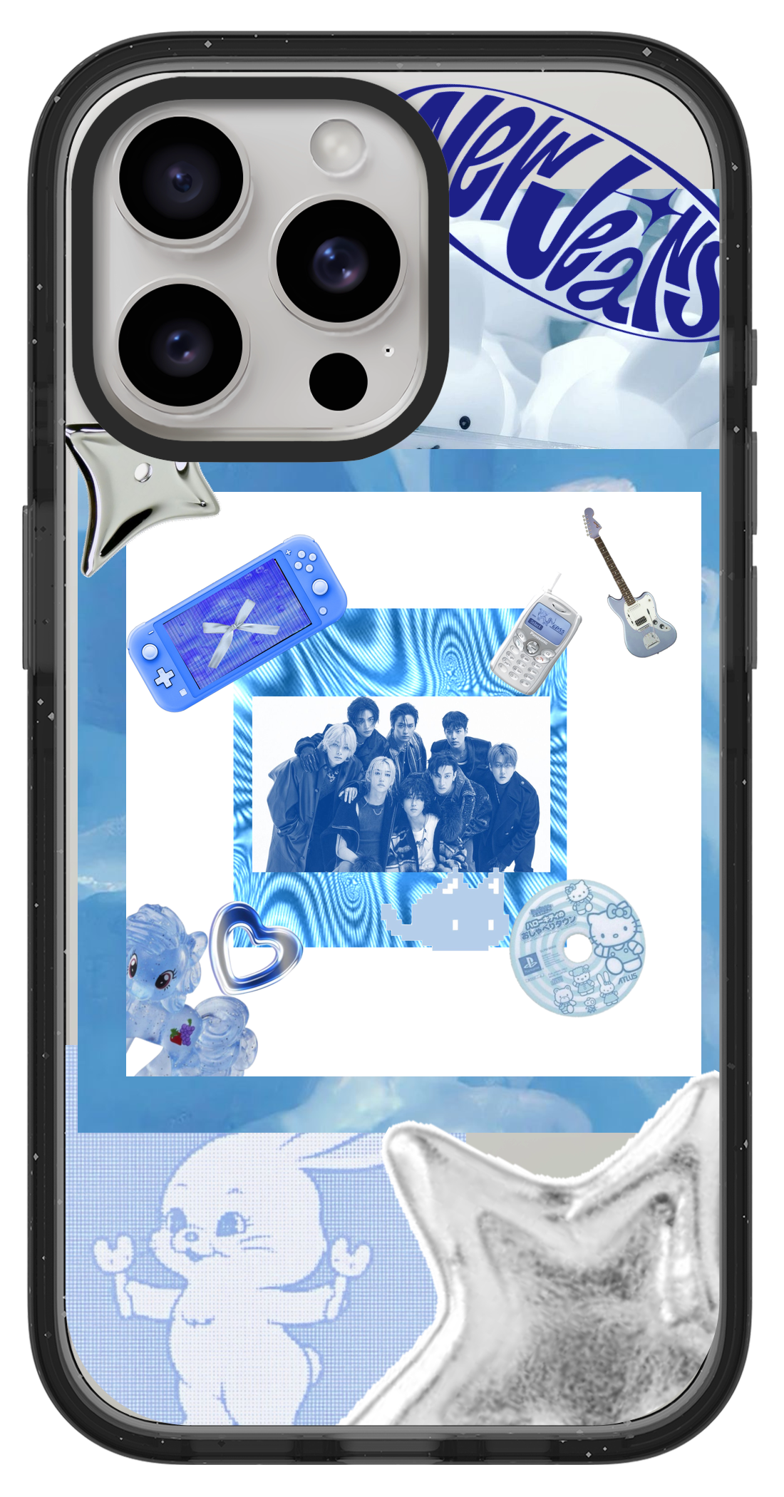 PixVoices rendered material preview - 4410 - Clear Black Impact Case