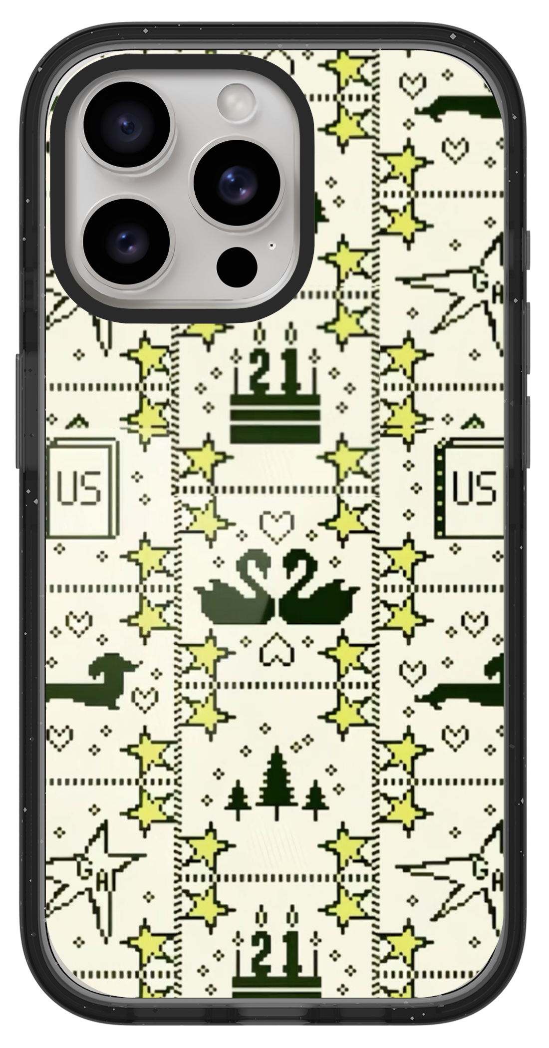 PixVoices rendered material preview - 4071 - Clear Black Impact Case